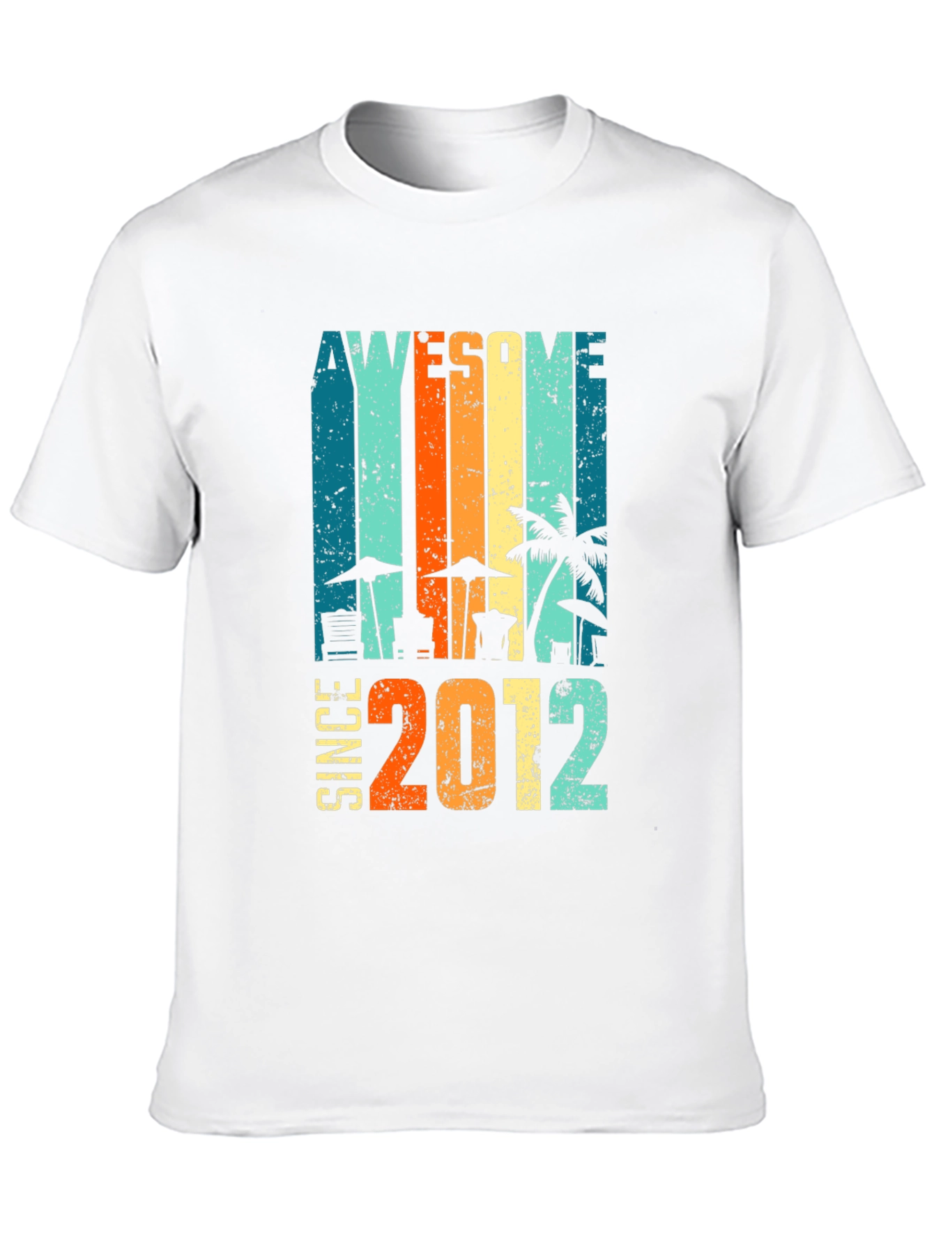 Awesome Since 2012 Graphic T-Shirt