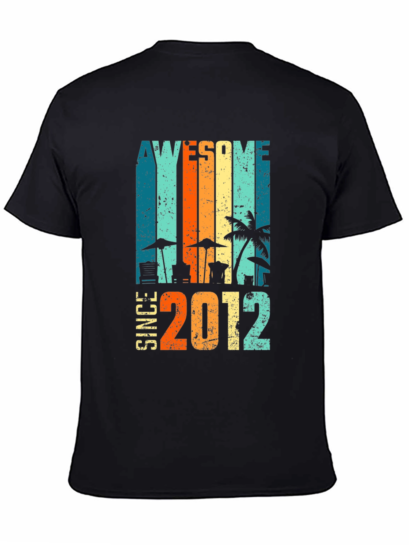 Awesome Since 2012 Graphic T-Shirt