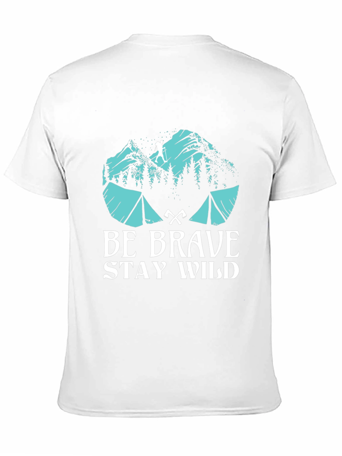 Be Brave Stay Wild Graphic T-Shirt