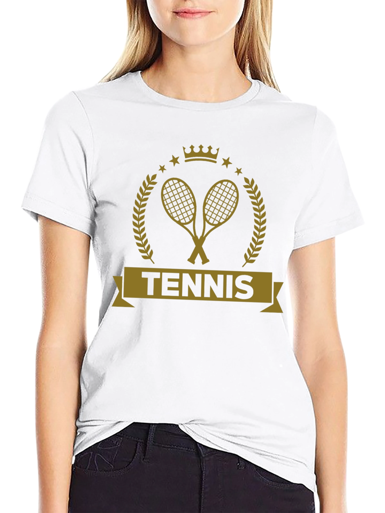 Tennis Graphic Tee - Stylish & Comfortable