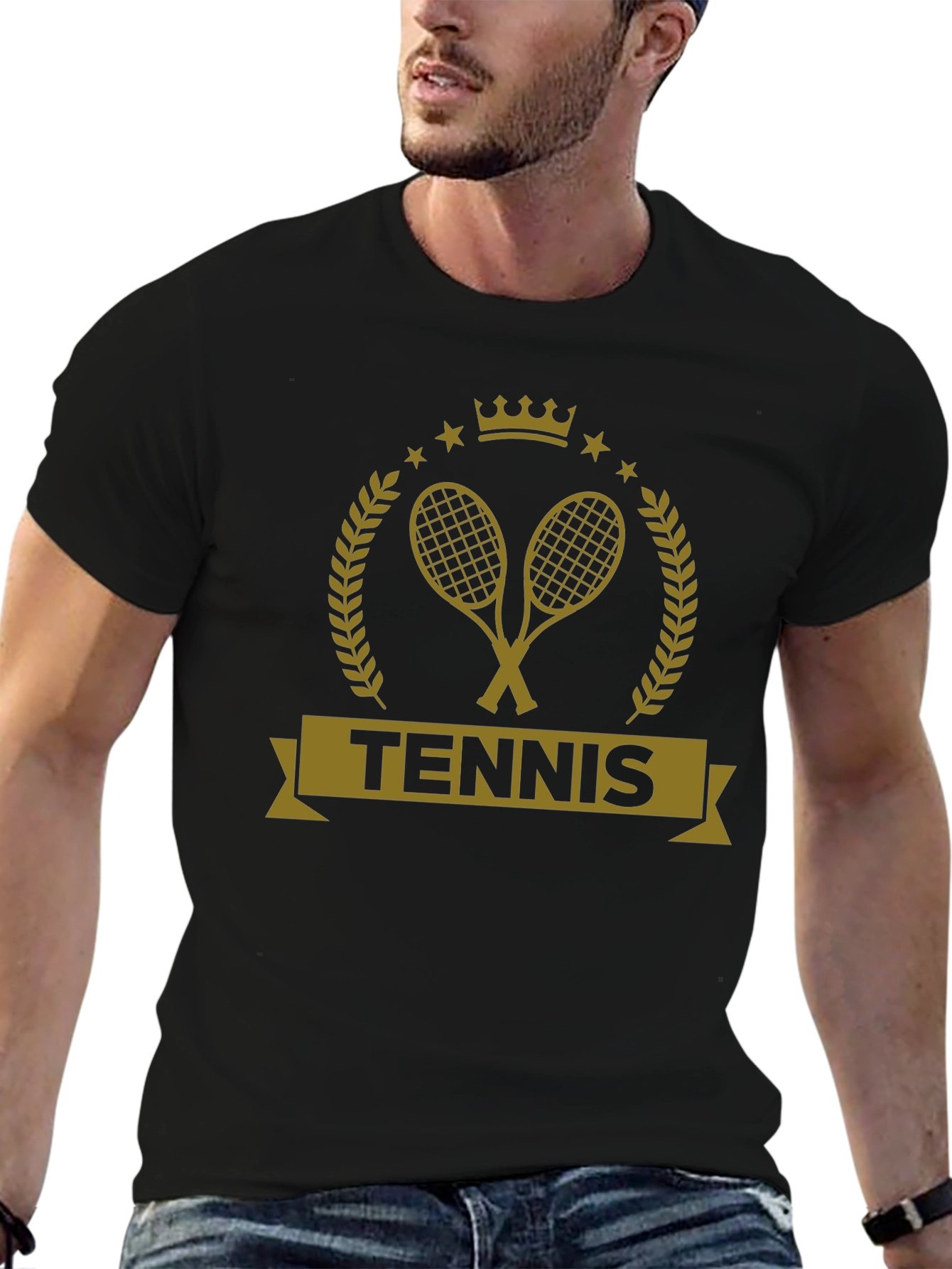 Tennis Graphic Tee - Stylish & Comfortable