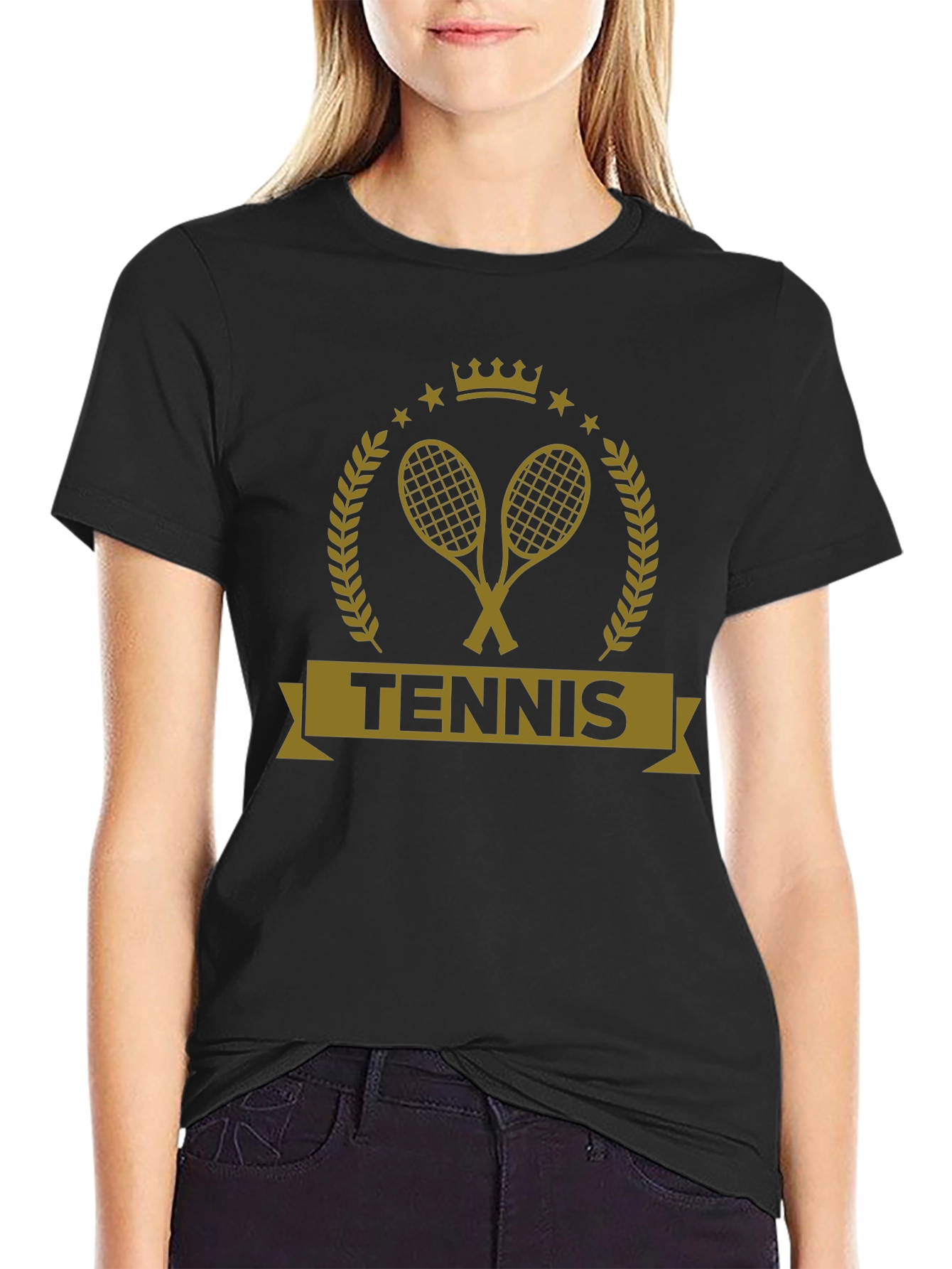 Tennis Graphic Tee - Stylish & Comfortable
