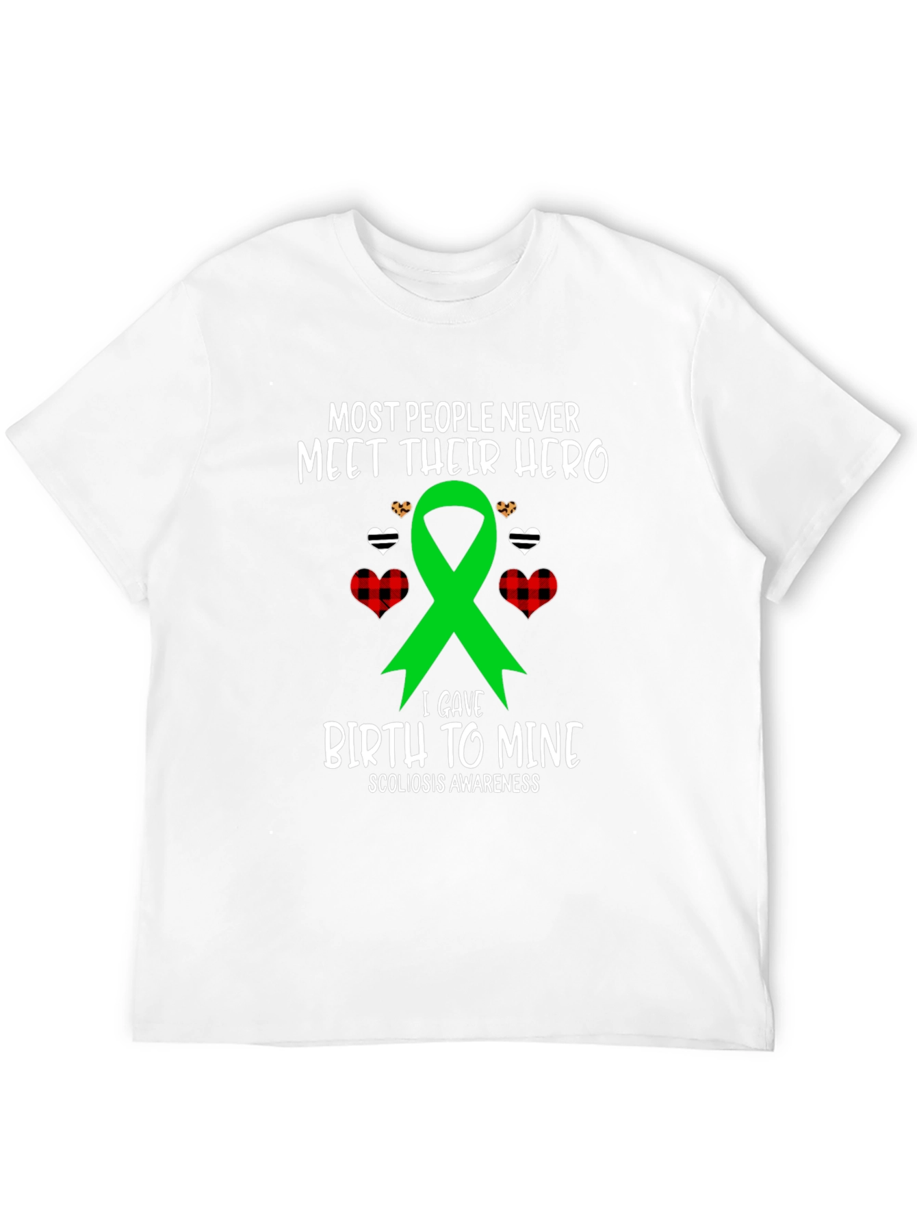 Hero Birth Scoliosis Awareness T-Shirt