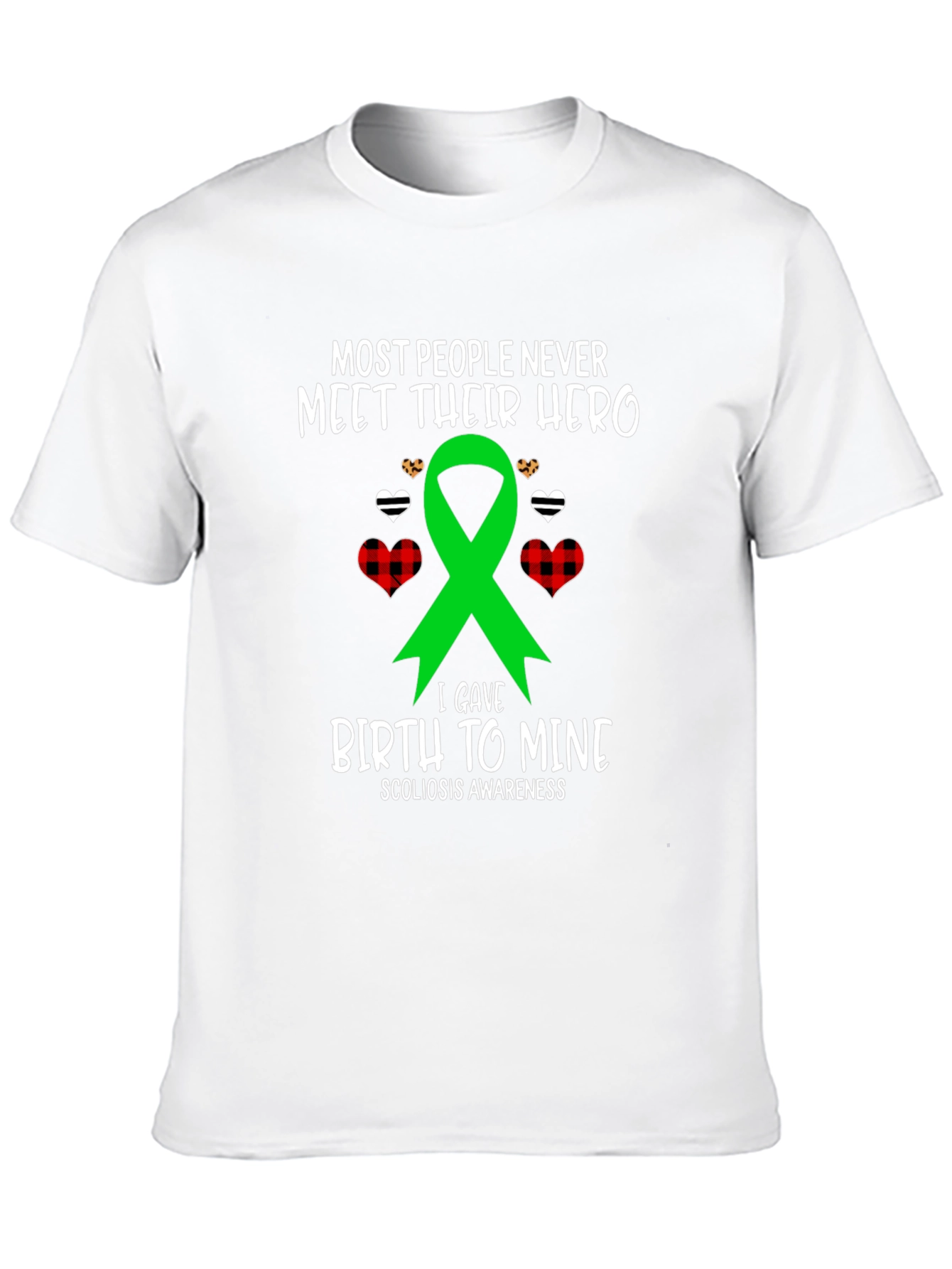Hero Birth Scoliosis Awareness T-Shirt