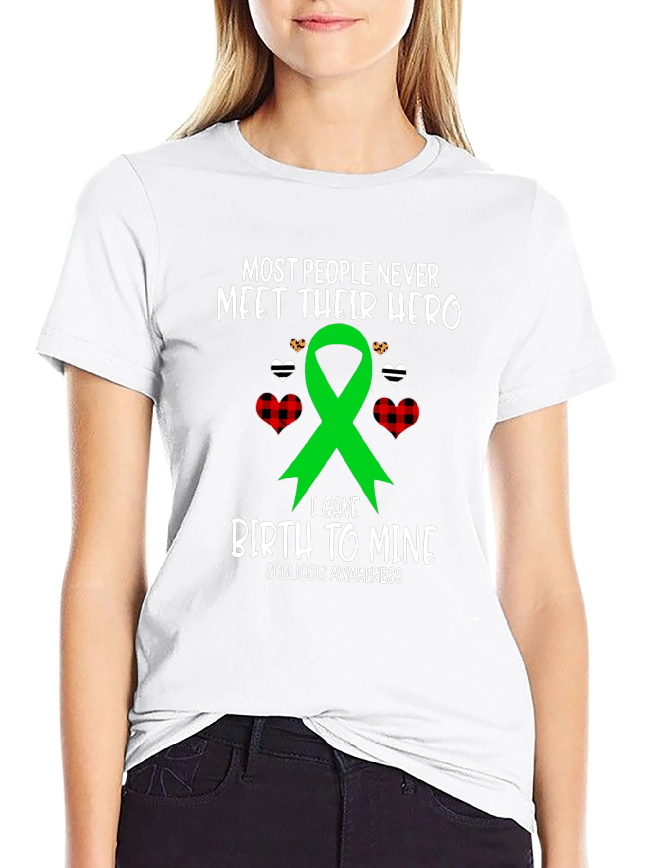 Hero Birth Scoliosis Awareness T-Shirt