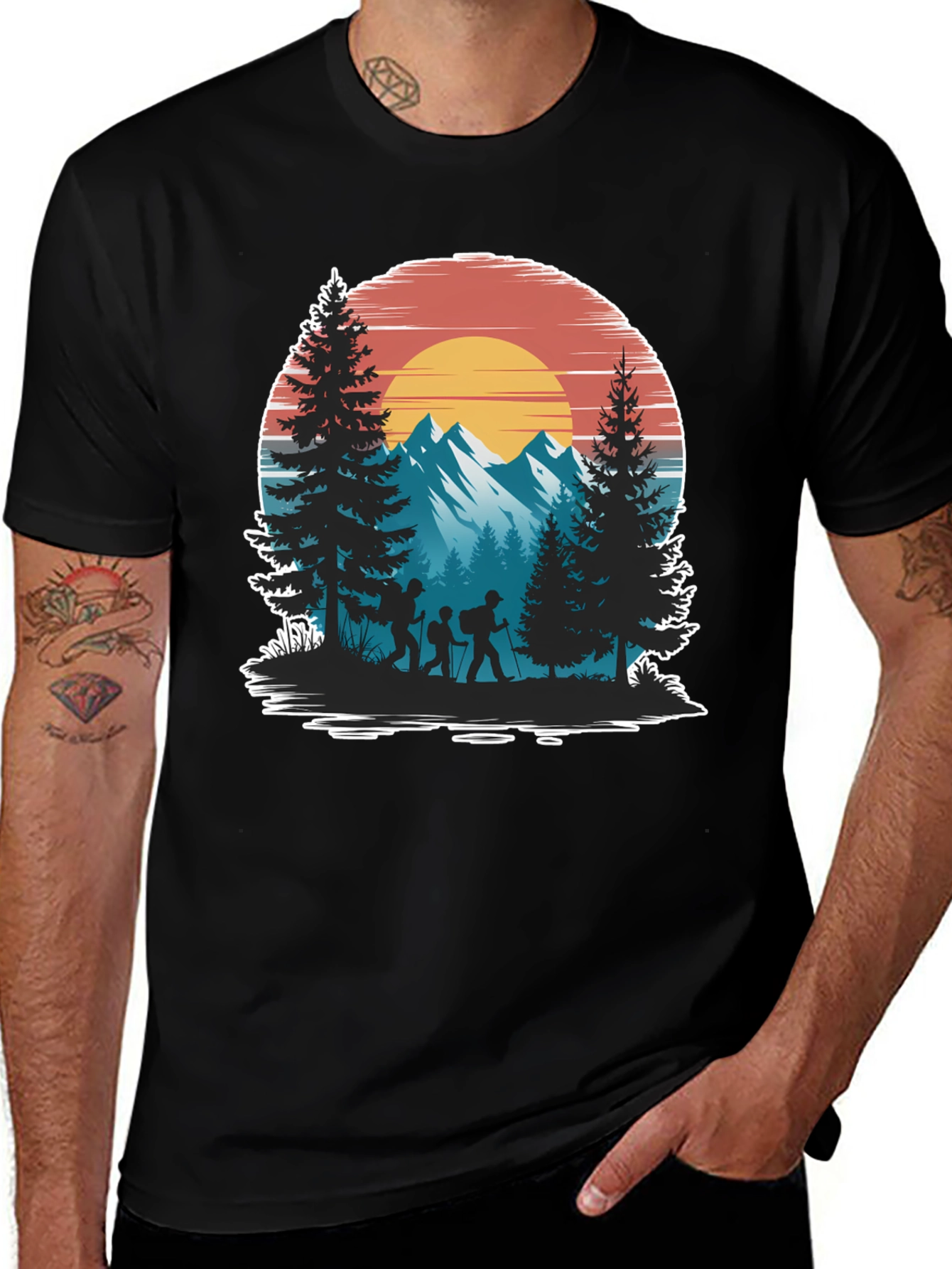 Hiking Adventure Graphic Tee