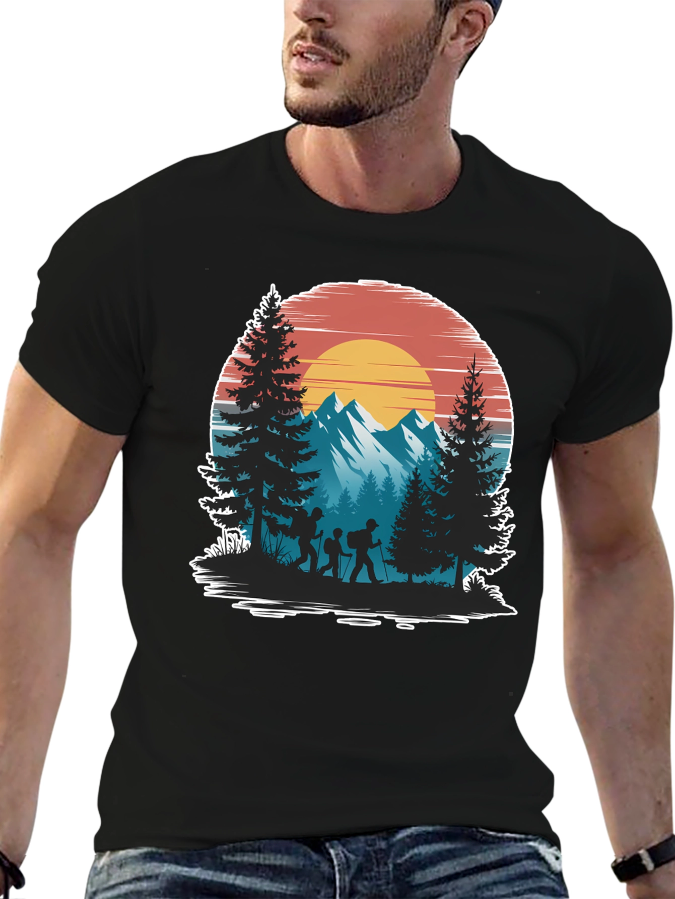 Hiking Adventure Graphic Tee