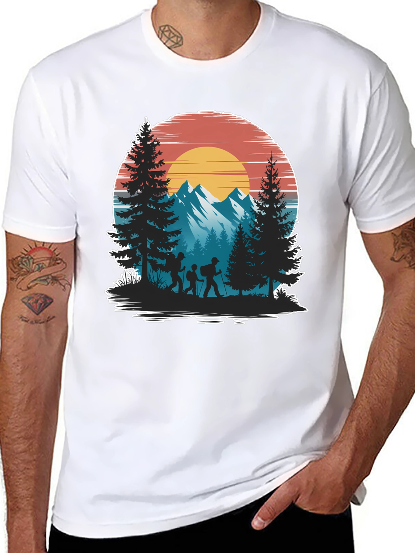 Hiking Adventure Graphic Tee