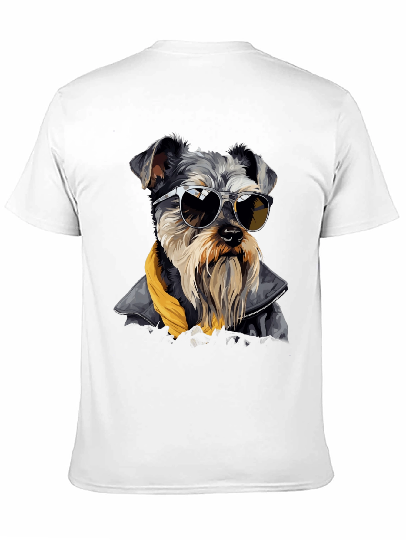 Cool Dog Graphic Tee - Black
