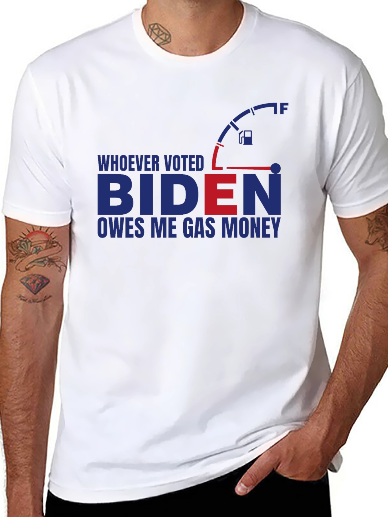 Biden Gas Money T-Shirt - Political Humor Tee
