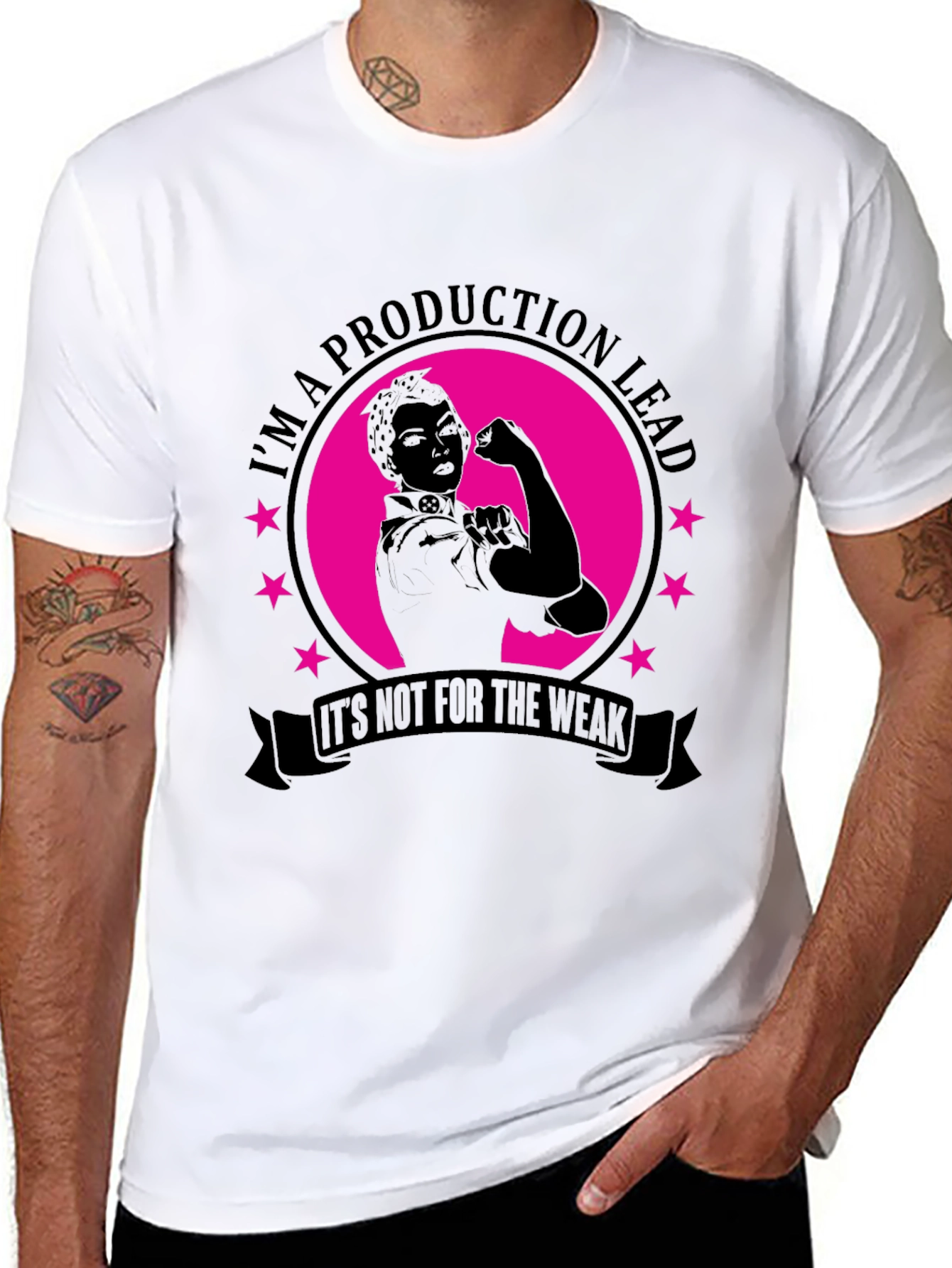 Production Lead Strong Woman Graphic Tee