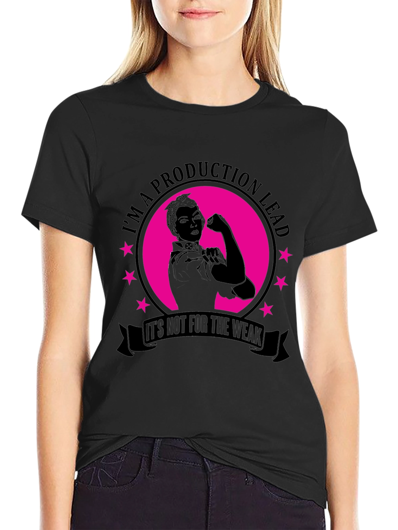 Production Lead Strong Woman Graphic Tee