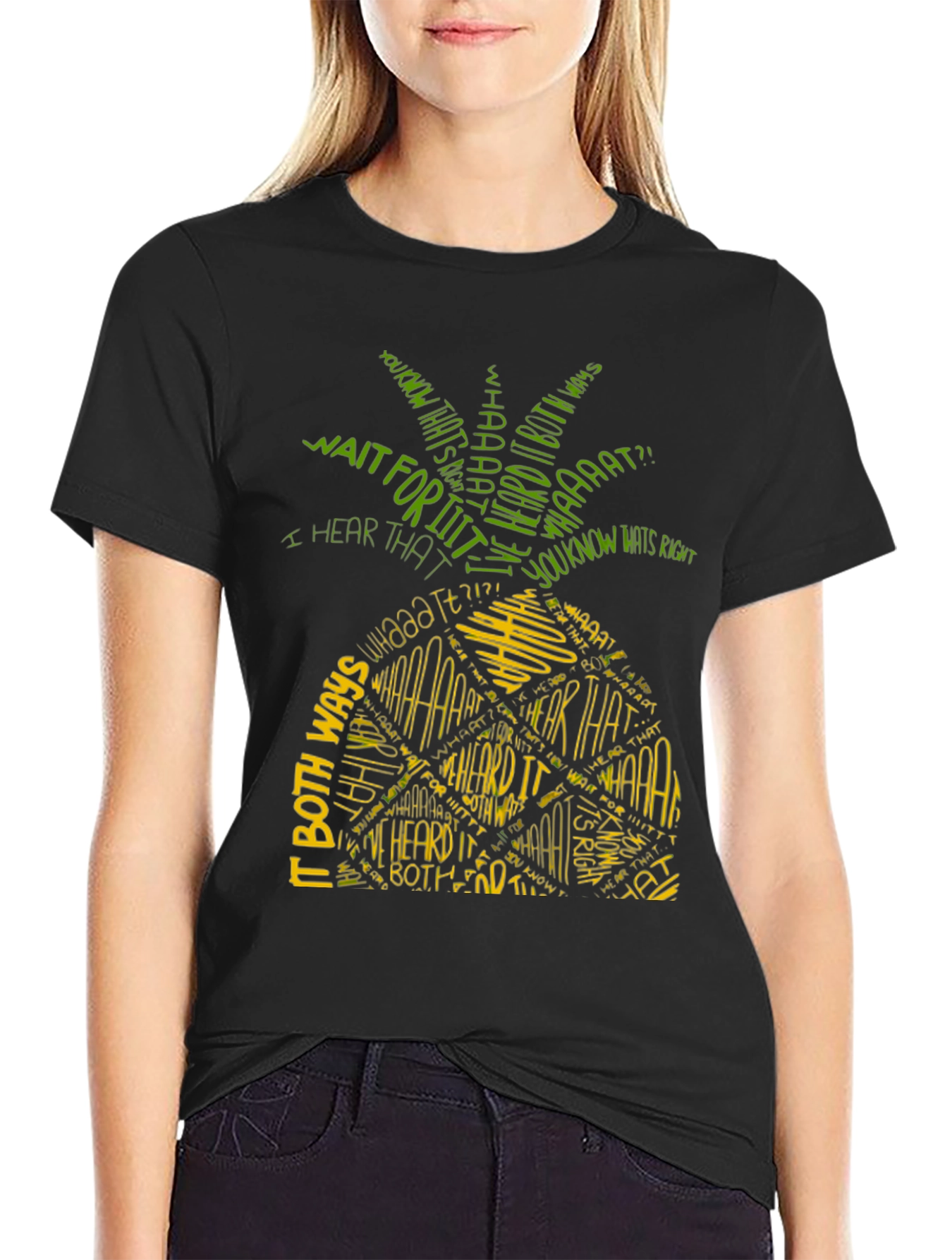 Pineapple T-Shirt - I Heard It Both Ways