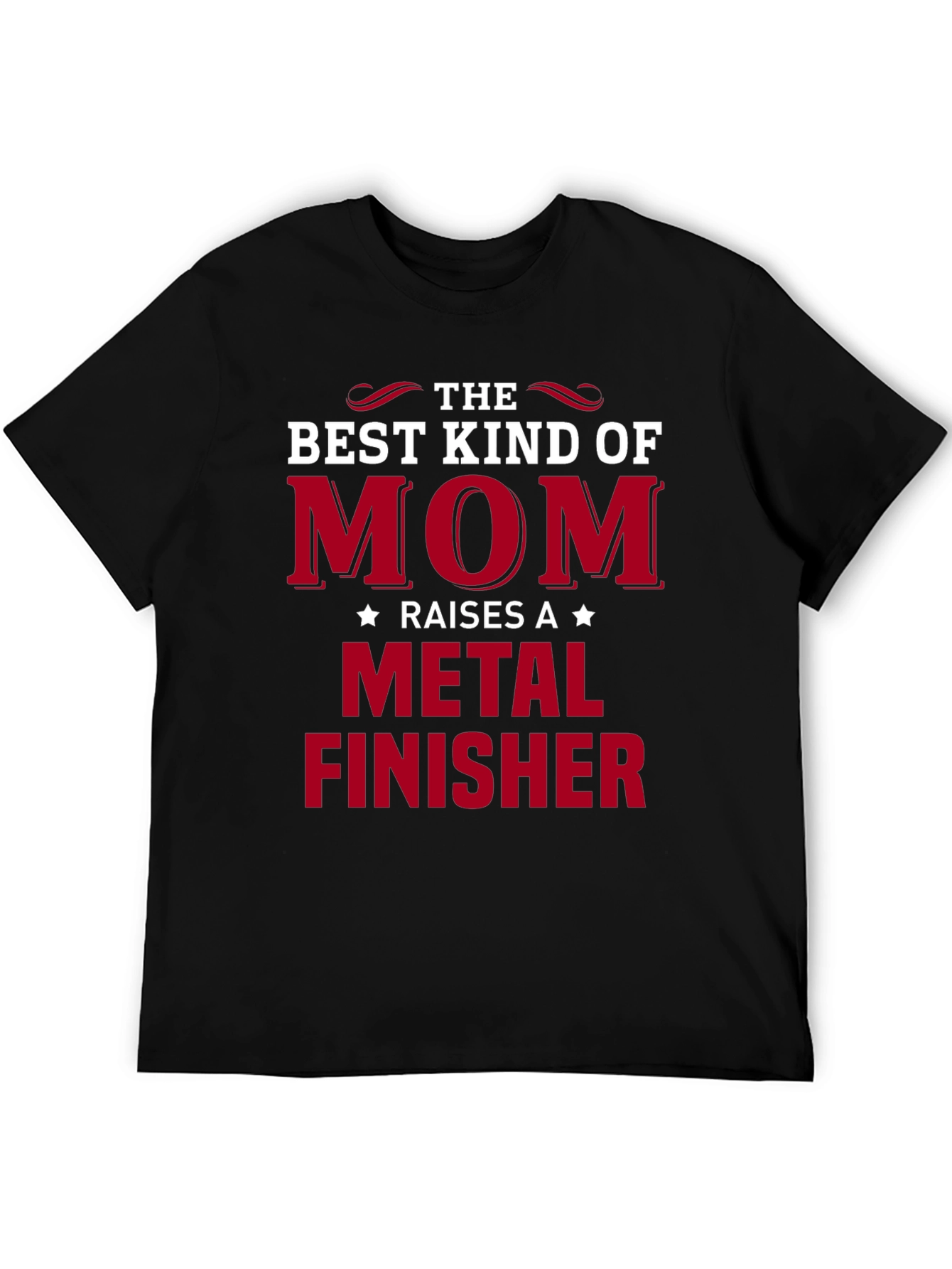 Best Kind of Mom Metal Finisher Graphic T-Shirt
