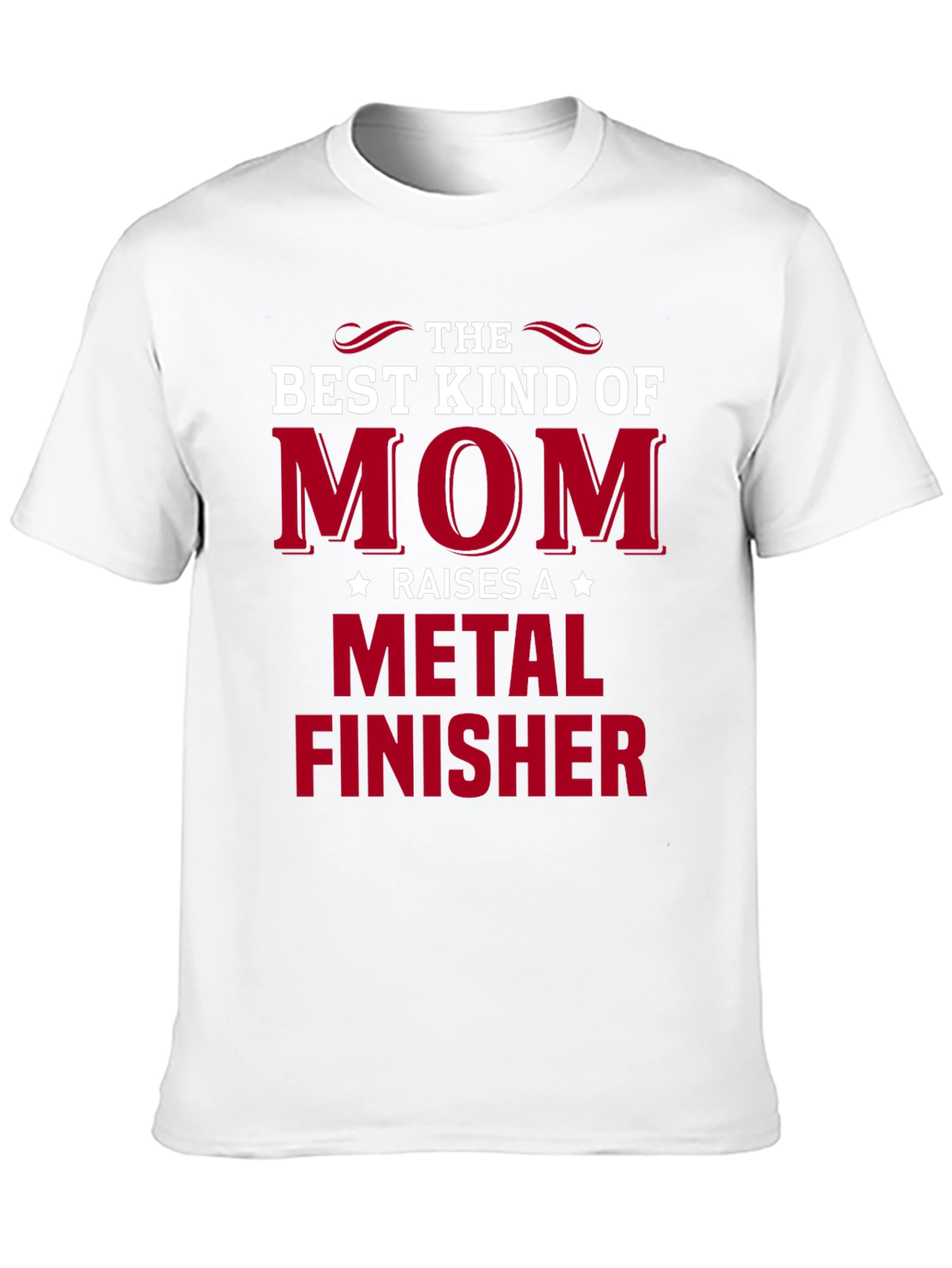 Best Kind of Mom Metal Finisher Graphic T-Shirt