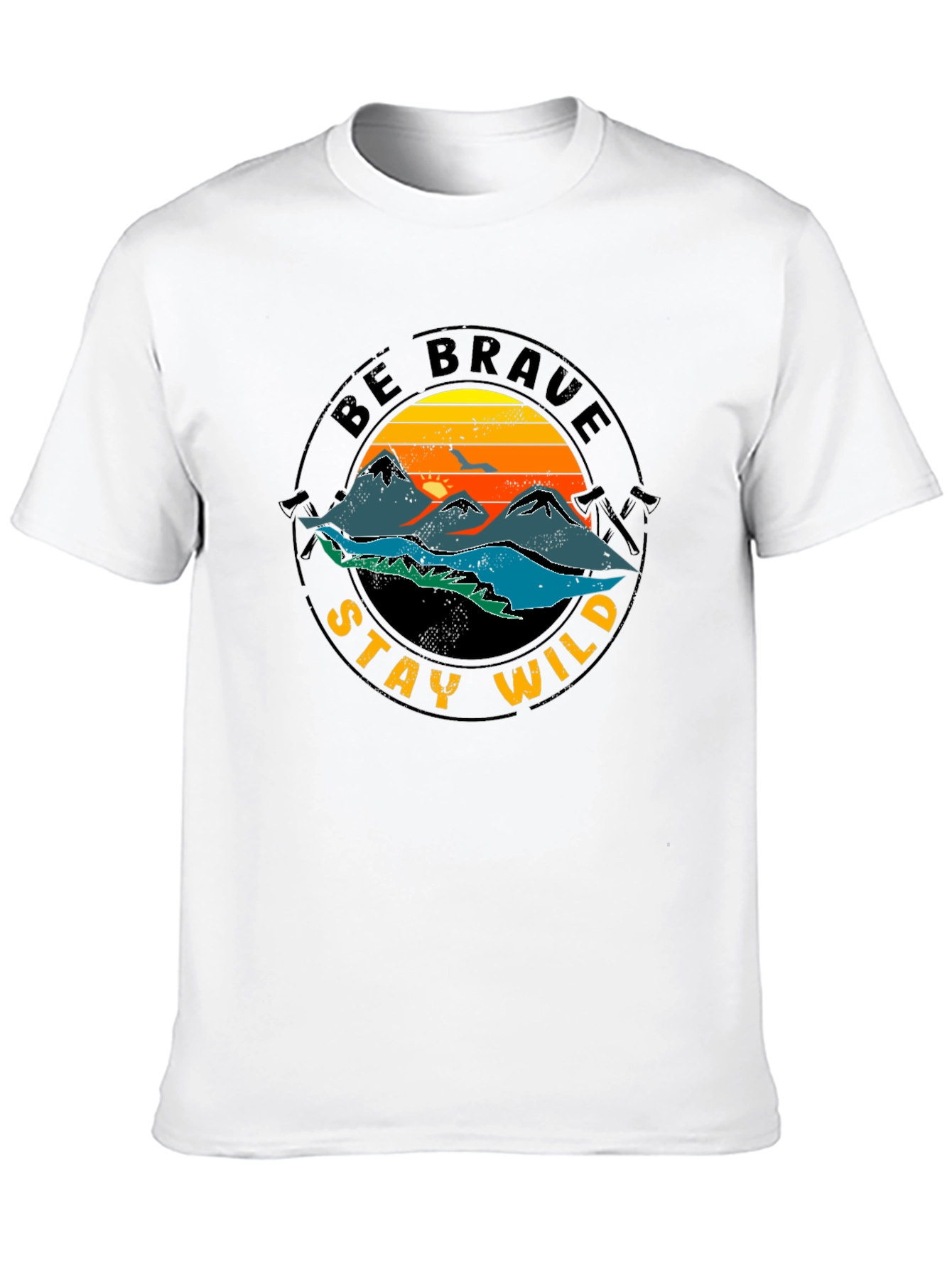 Be Brave Stay Wild Graphic Tee