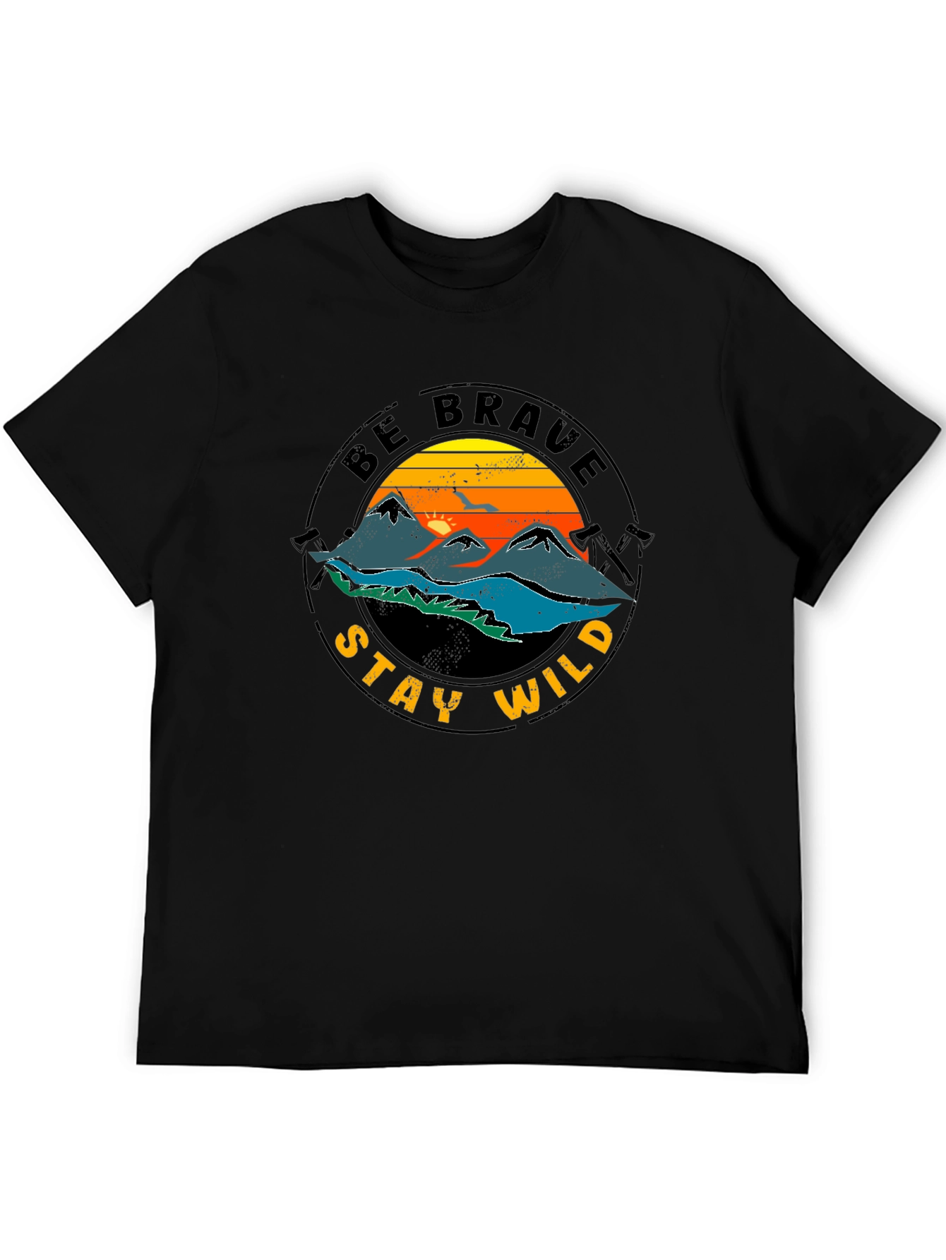 Be Brave Stay Wild Graphic Tee