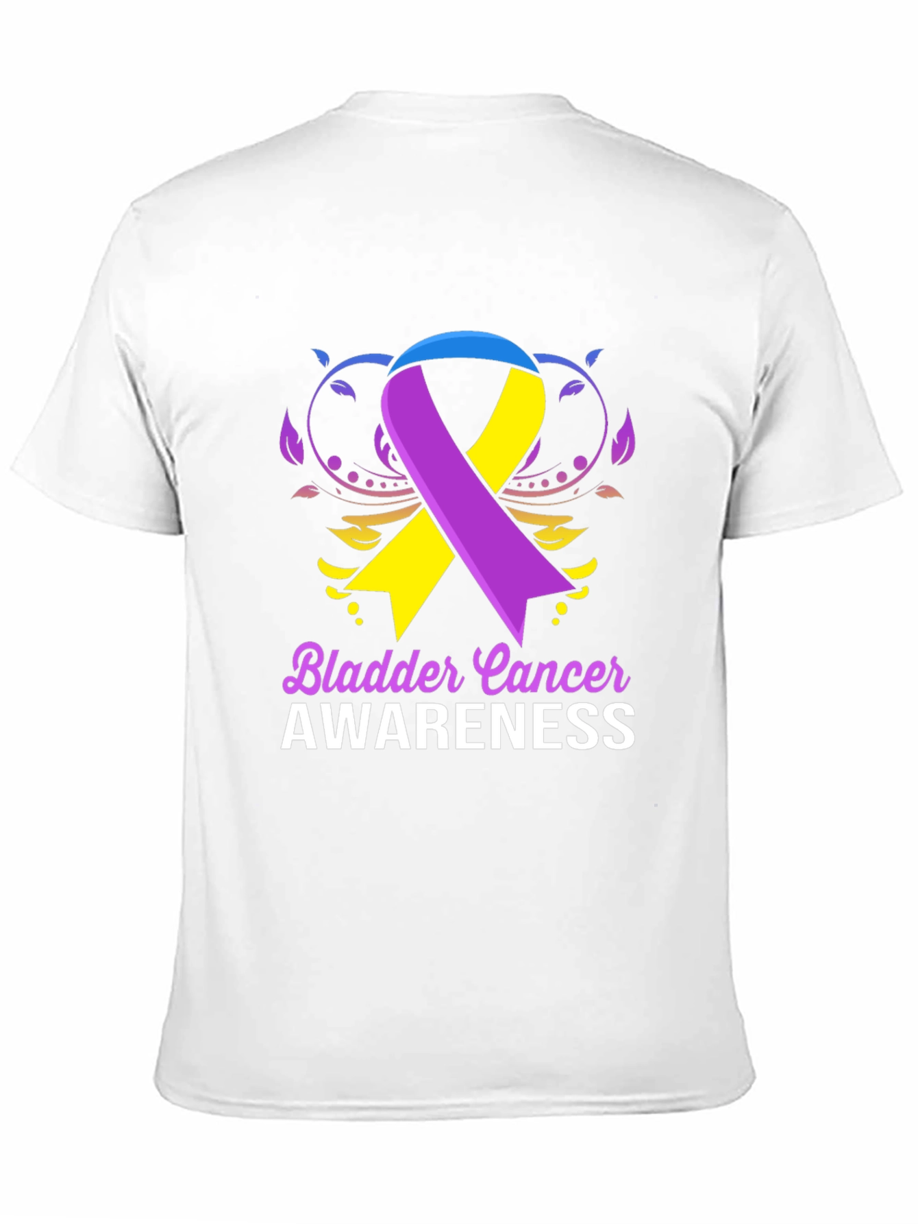 Bladder Cancer Awareness Ribbon T-Shirt