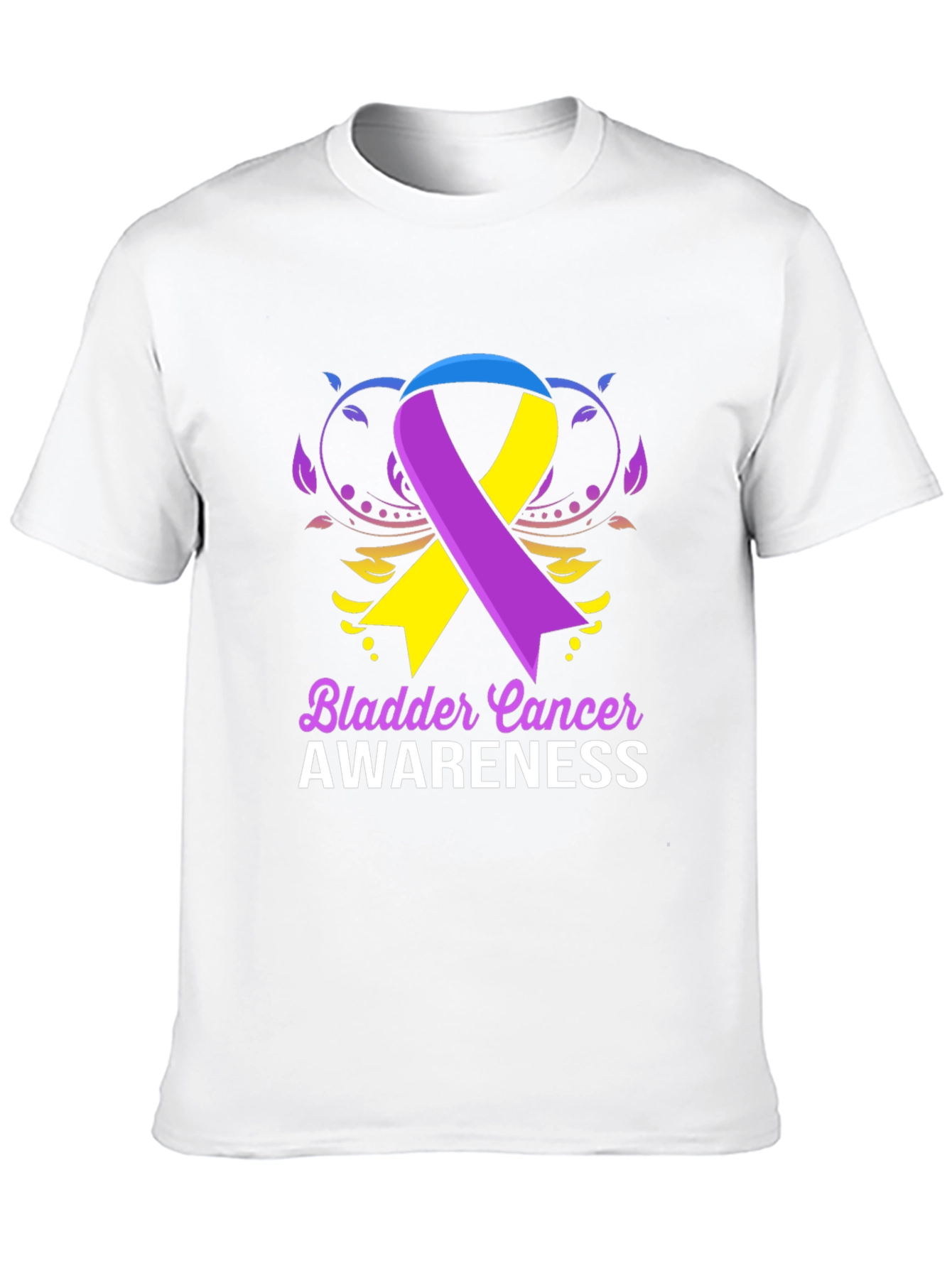 Bladder Cancer Awareness Ribbon T-Shirt