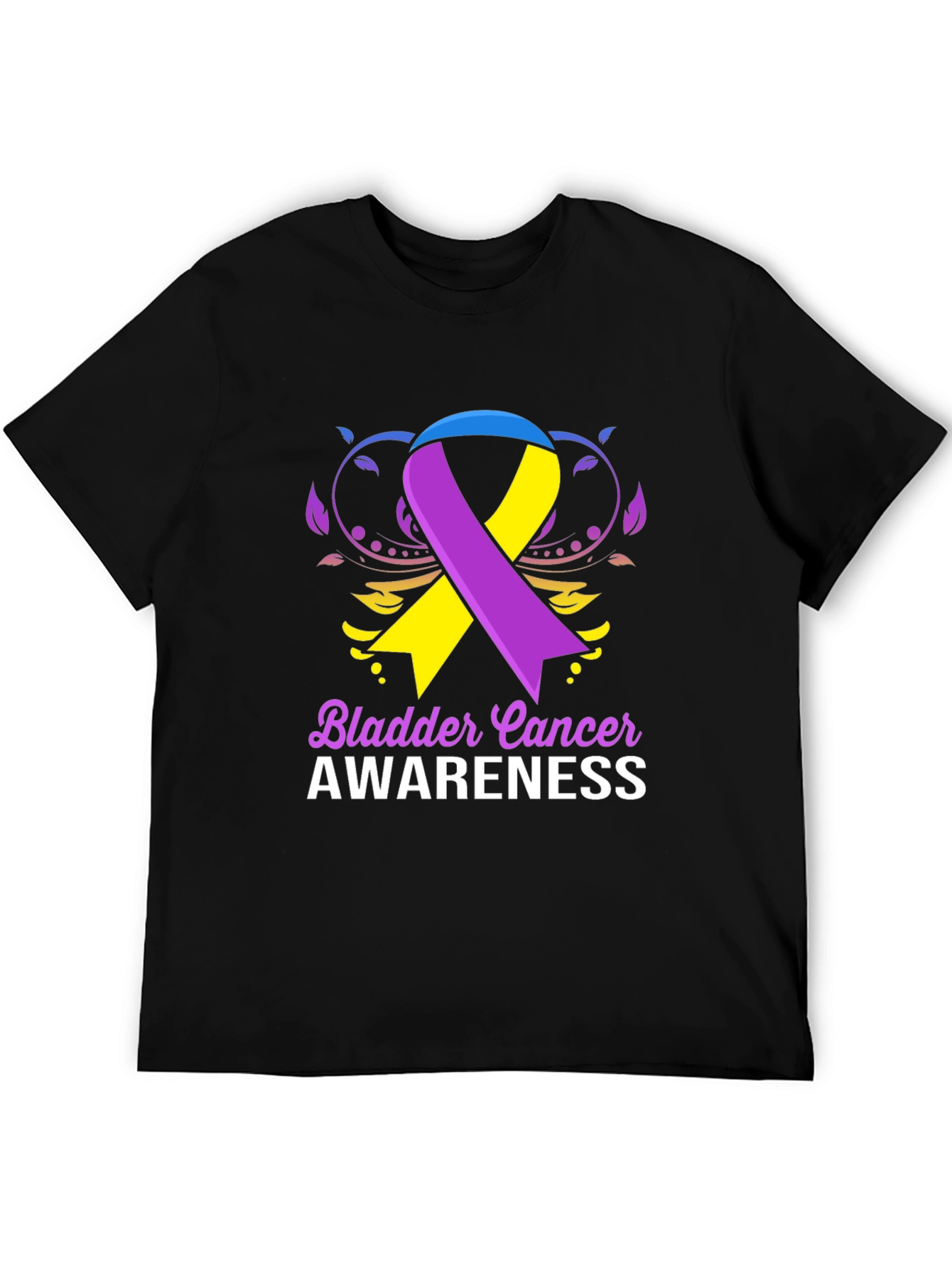 Bladder Cancer Awareness Ribbon T-Shirt