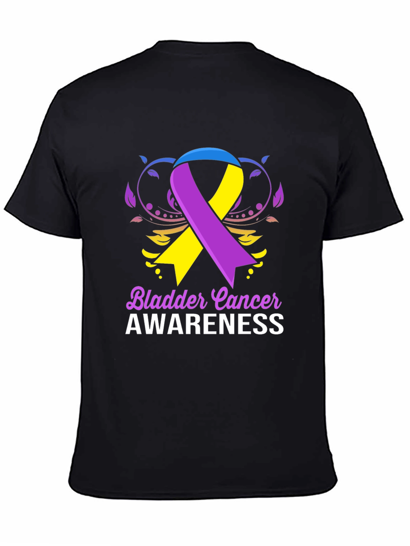 Bladder Cancer Awareness Ribbon T-Shirt