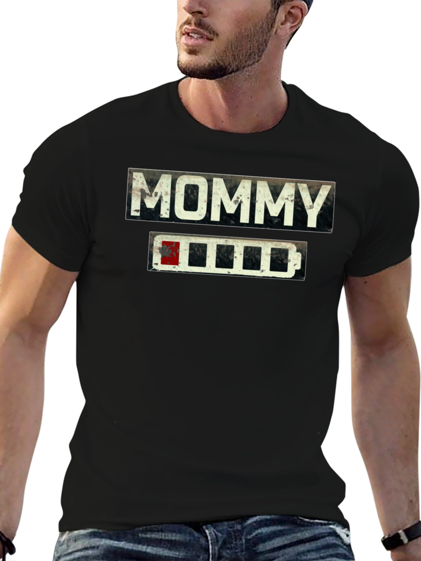 Mommy Low Battery Novelty T-Shirt