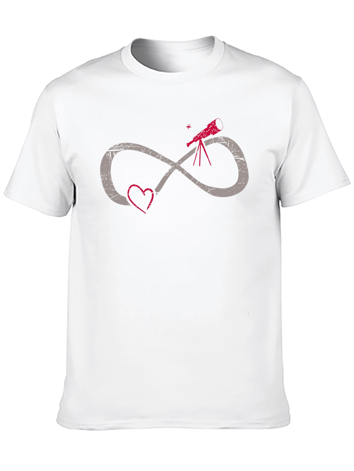 Telescope Infinity Heart Graphic Tee