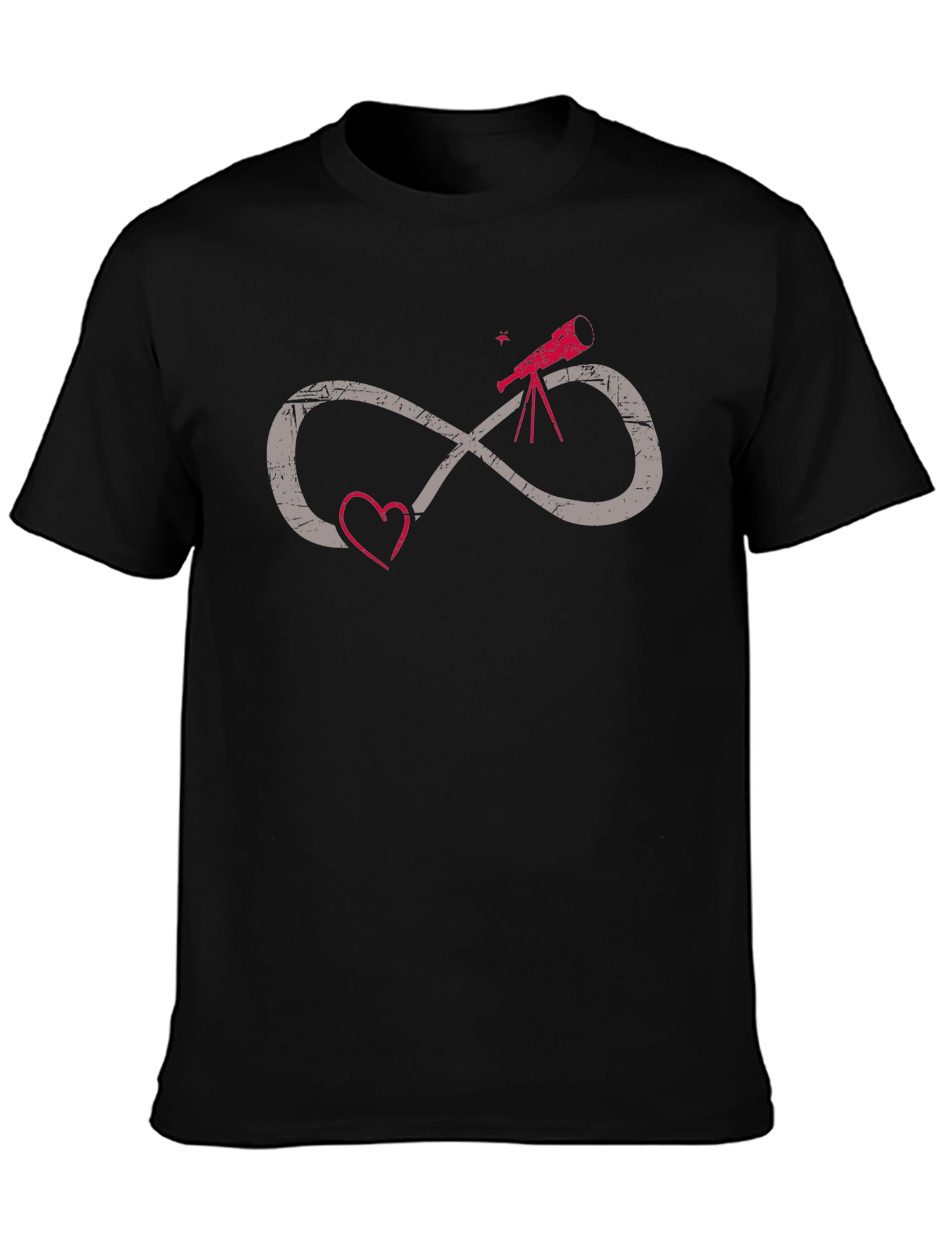 Telescope Infinity Heart Graphic Tee