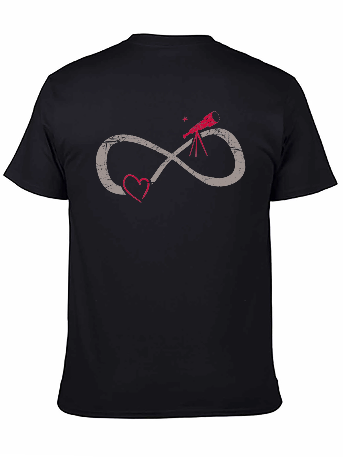 Telescope Infinity Heart Graphic Tee