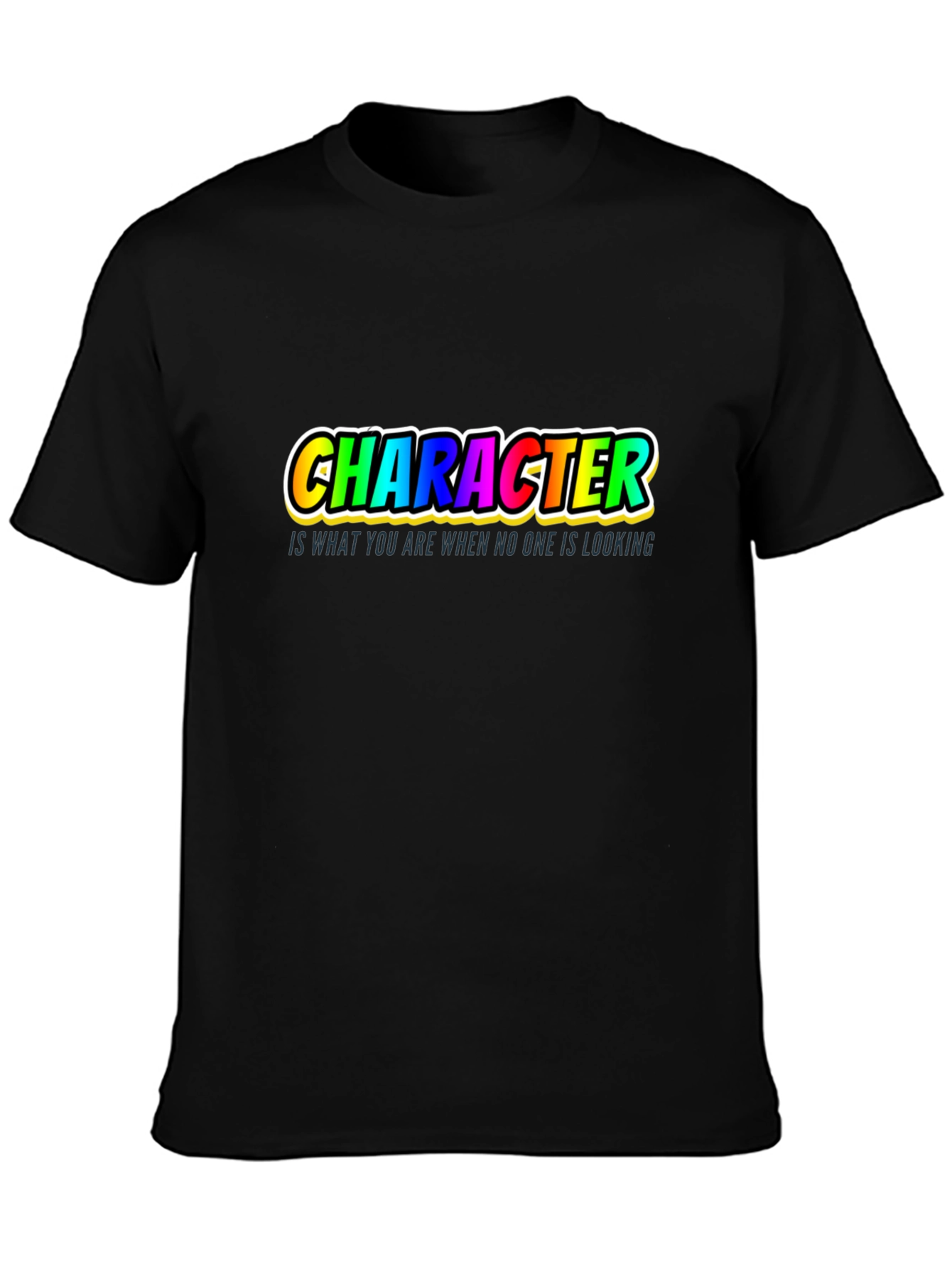 Character Quote T-Shirt - Inspiring Graphic Tee