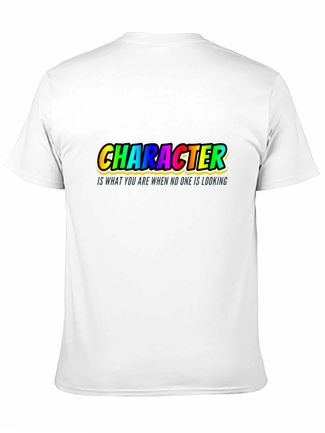Character Quote T-Shirt - Inspiring Graphic Tee