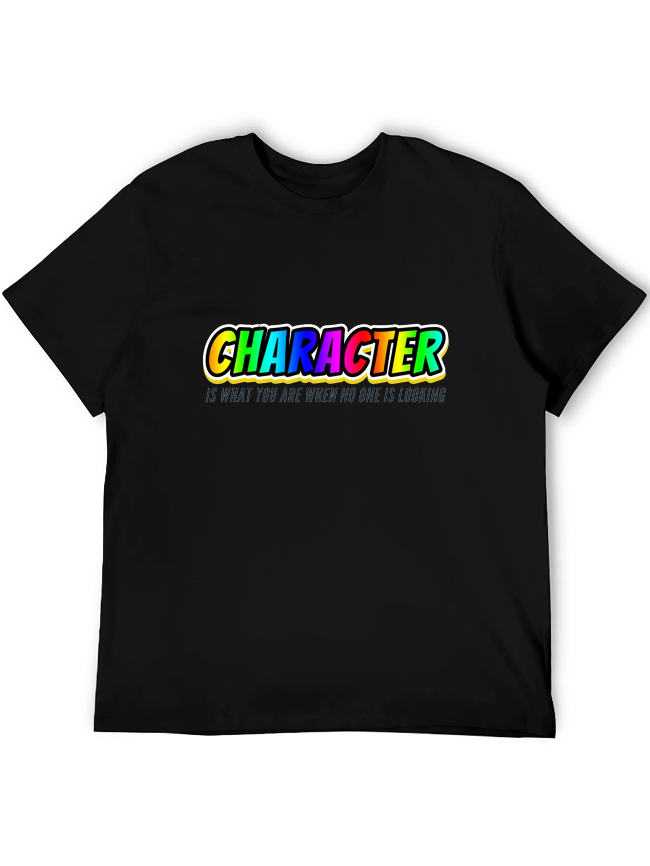 Character Quote T-Shirt - Inspiring Graphic Tee