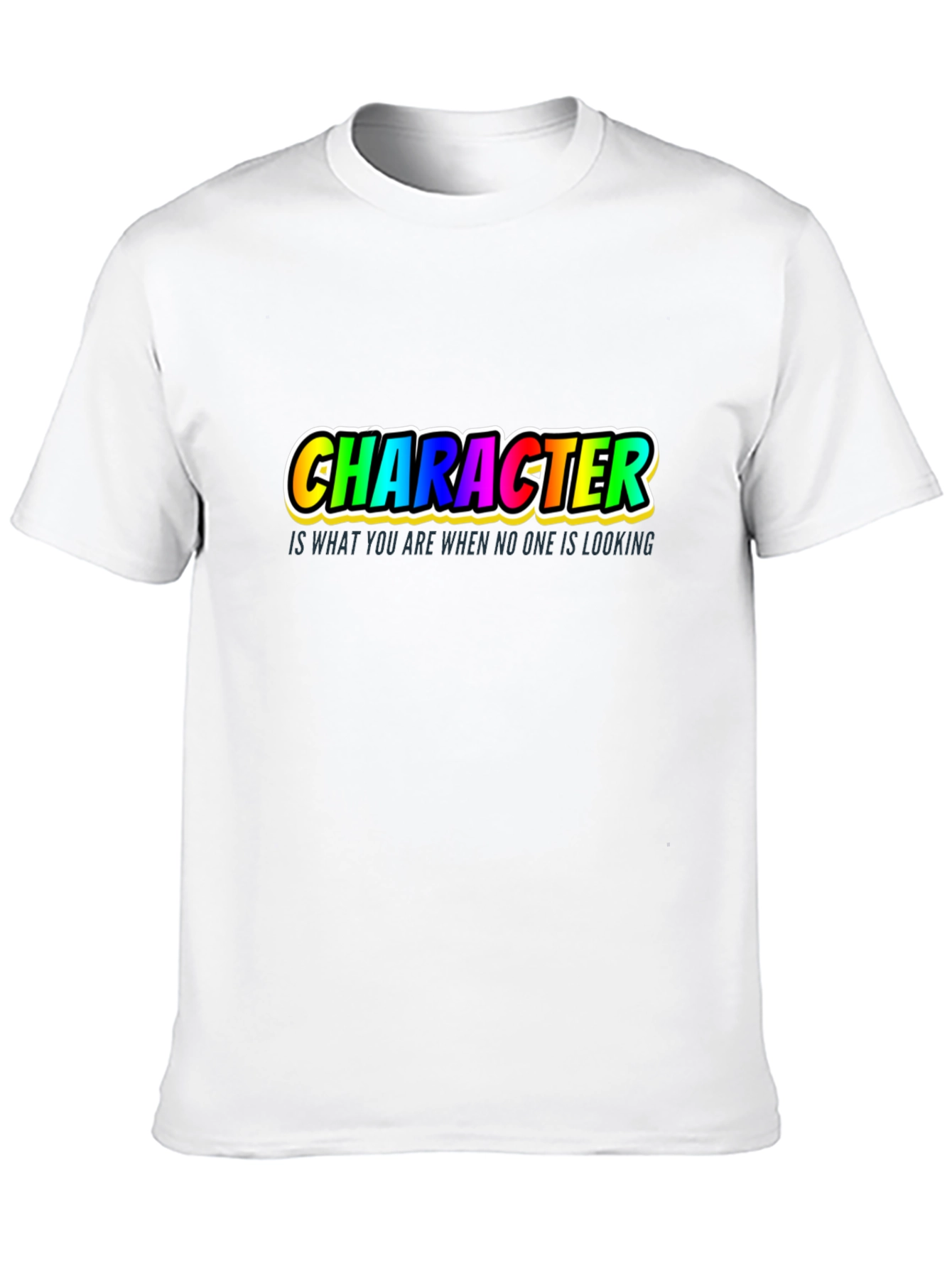 Character Quote T-Shirt - Inspiring Graphic Tee
