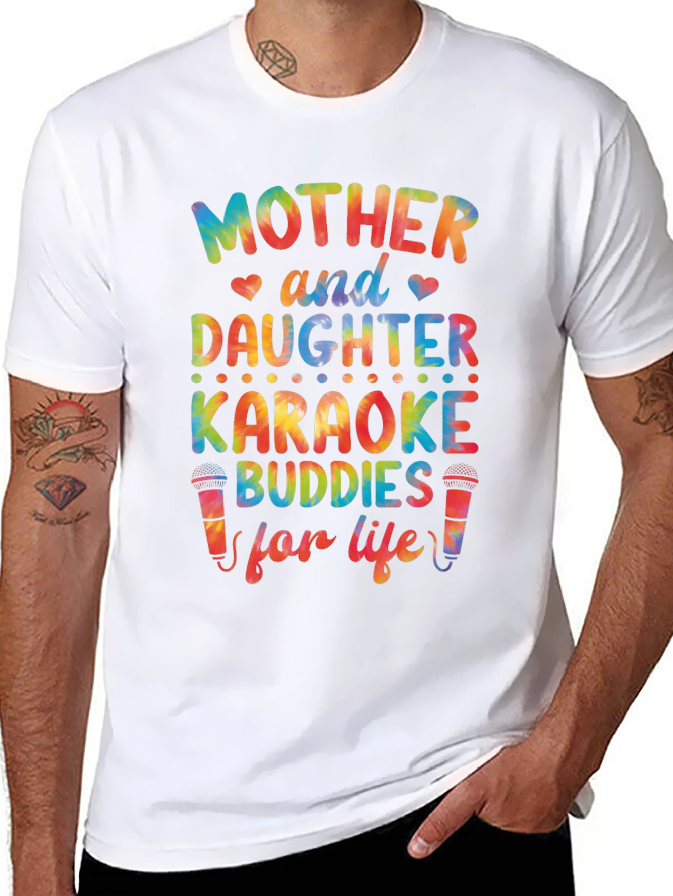 Mother & Daughter Karaoke Buddies T-Shirt