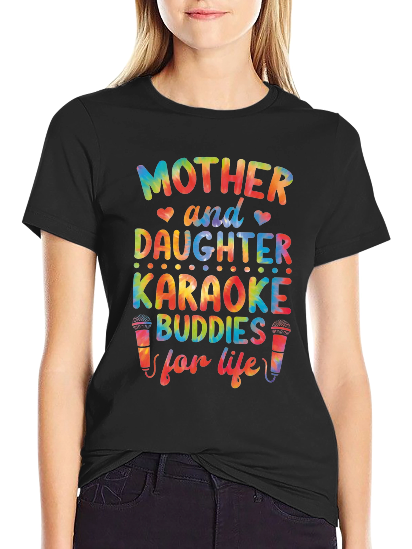 Mother & Daughter Karaoke Buddies T-Shirt