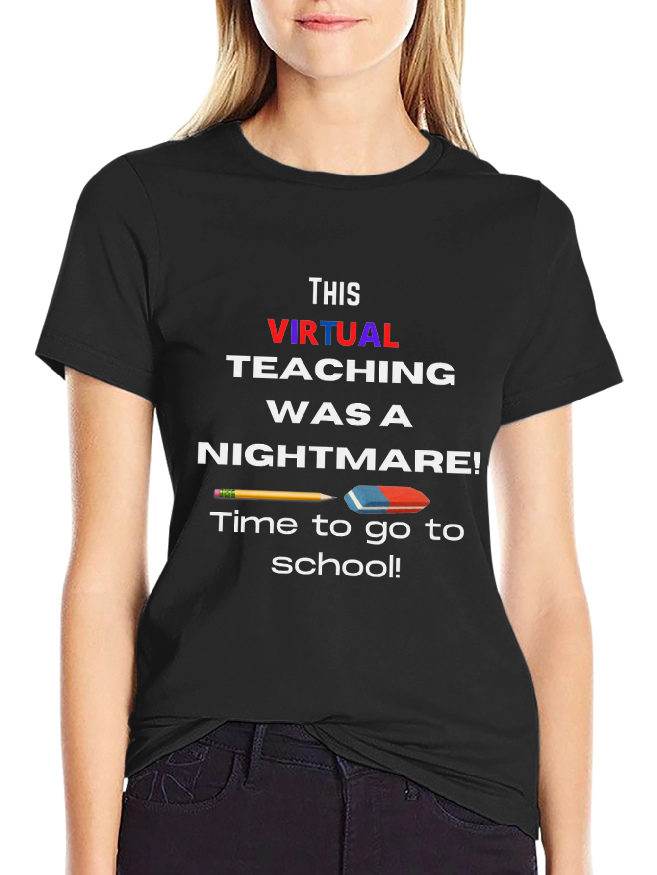 Virtual Teaching Nightmare T-Shirt