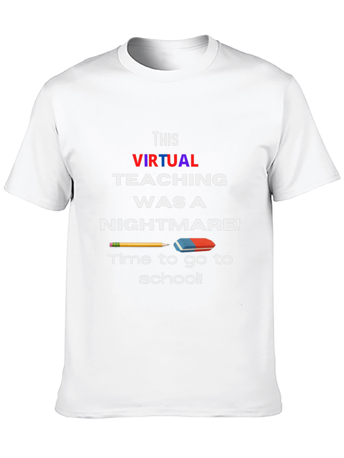 Virtual Teaching Nightmare T-Shirt