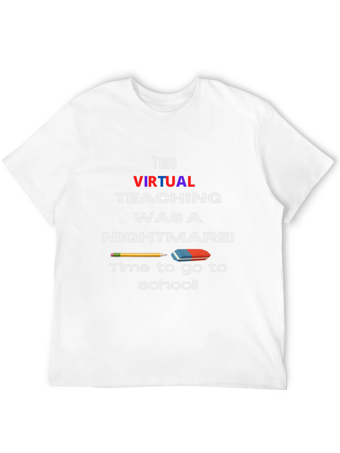 Virtual Teaching Nightmare T-Shirt