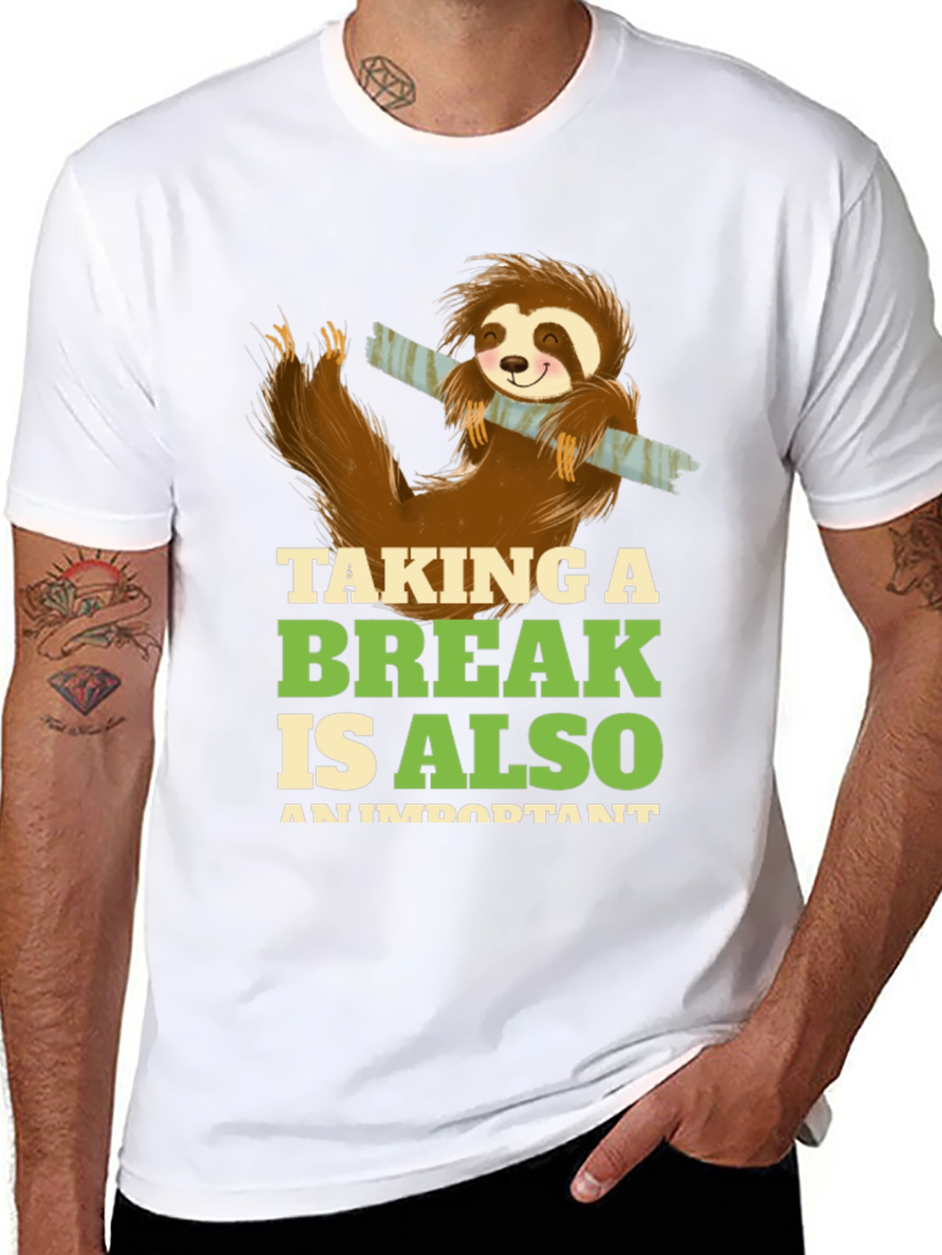 Sloth Taking A Break T-Shirt