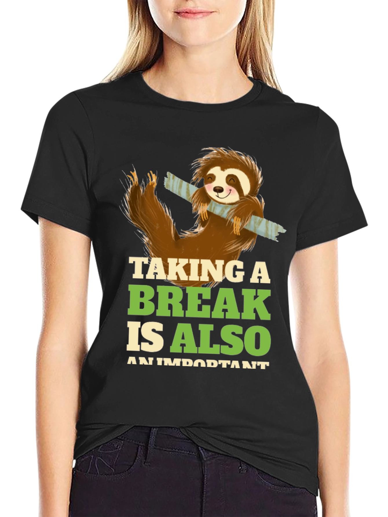 Sloth Taking A Break T-Shirt