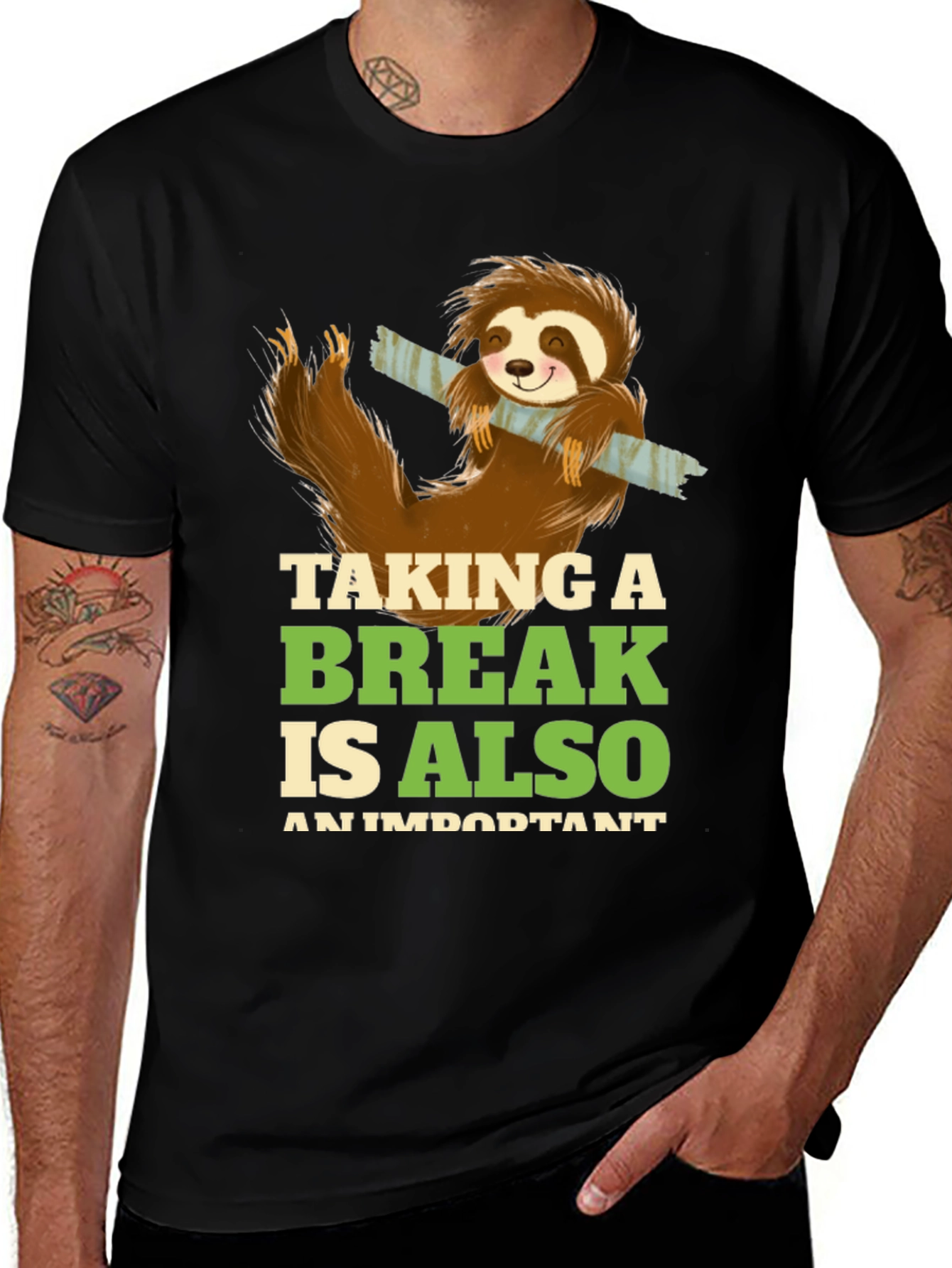 Sloth Taking A Break T-Shirt