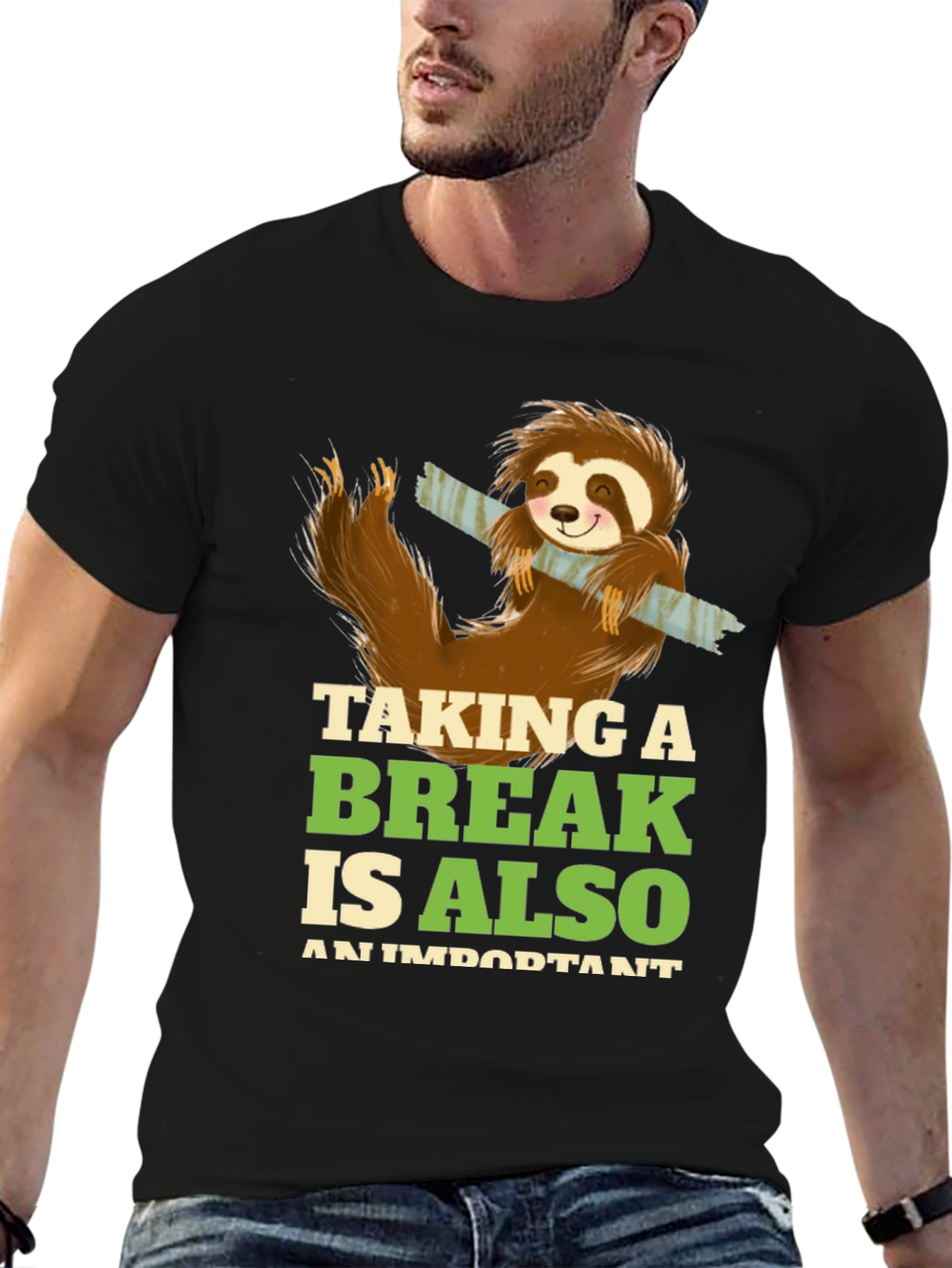 Sloth Taking A Break T-Shirt