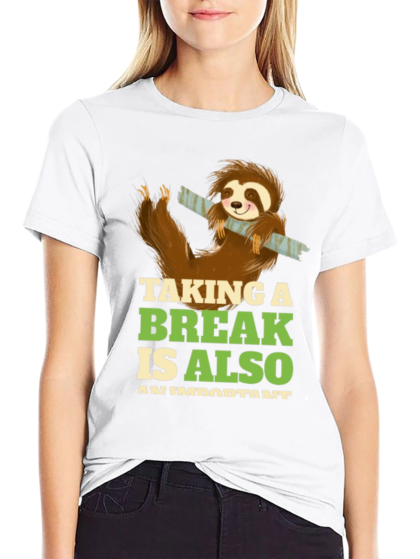 Sloth Taking A Break T-Shirt