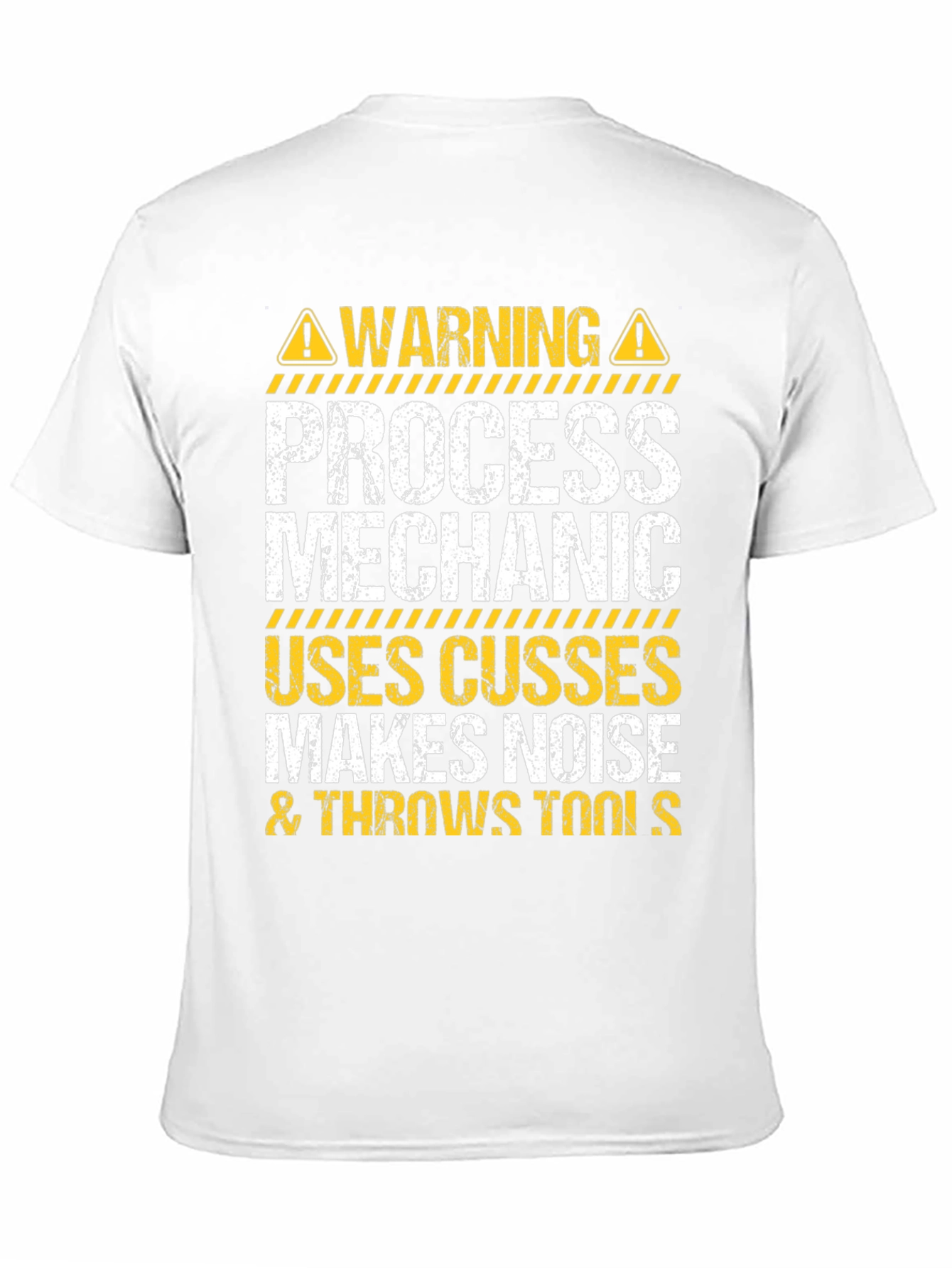 Process Mechanic Warning Graphic T-Shirt