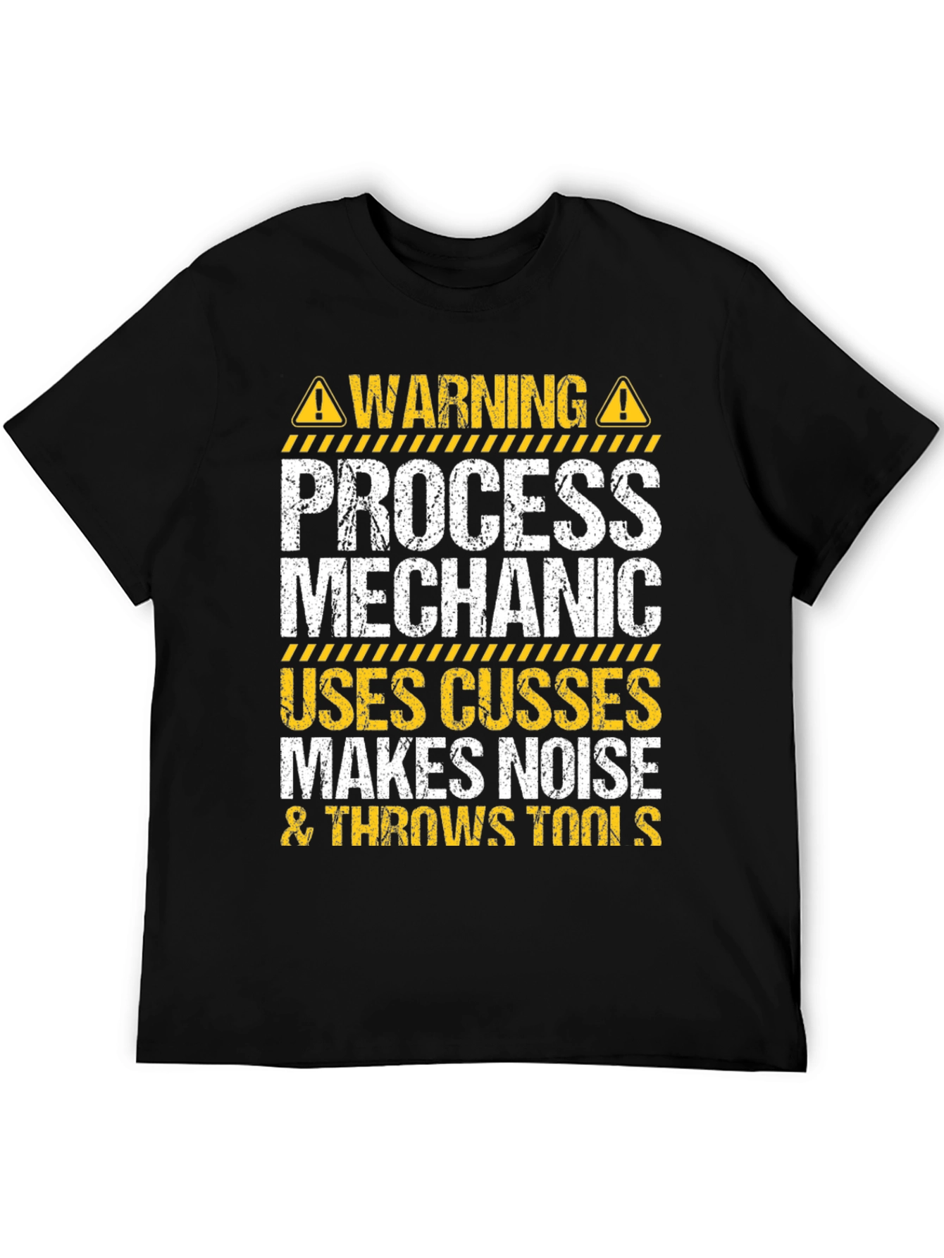 Process Mechanic Warning Graphic T-Shirt
