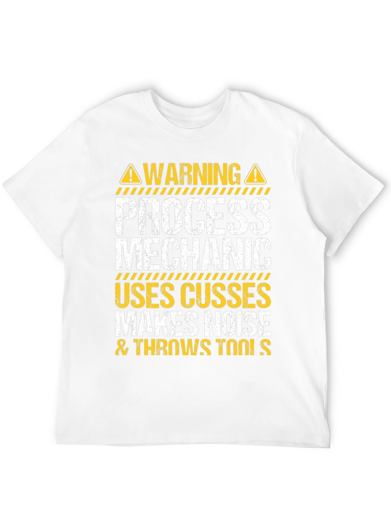 Process Mechanic Warning Graphic T-Shirt
