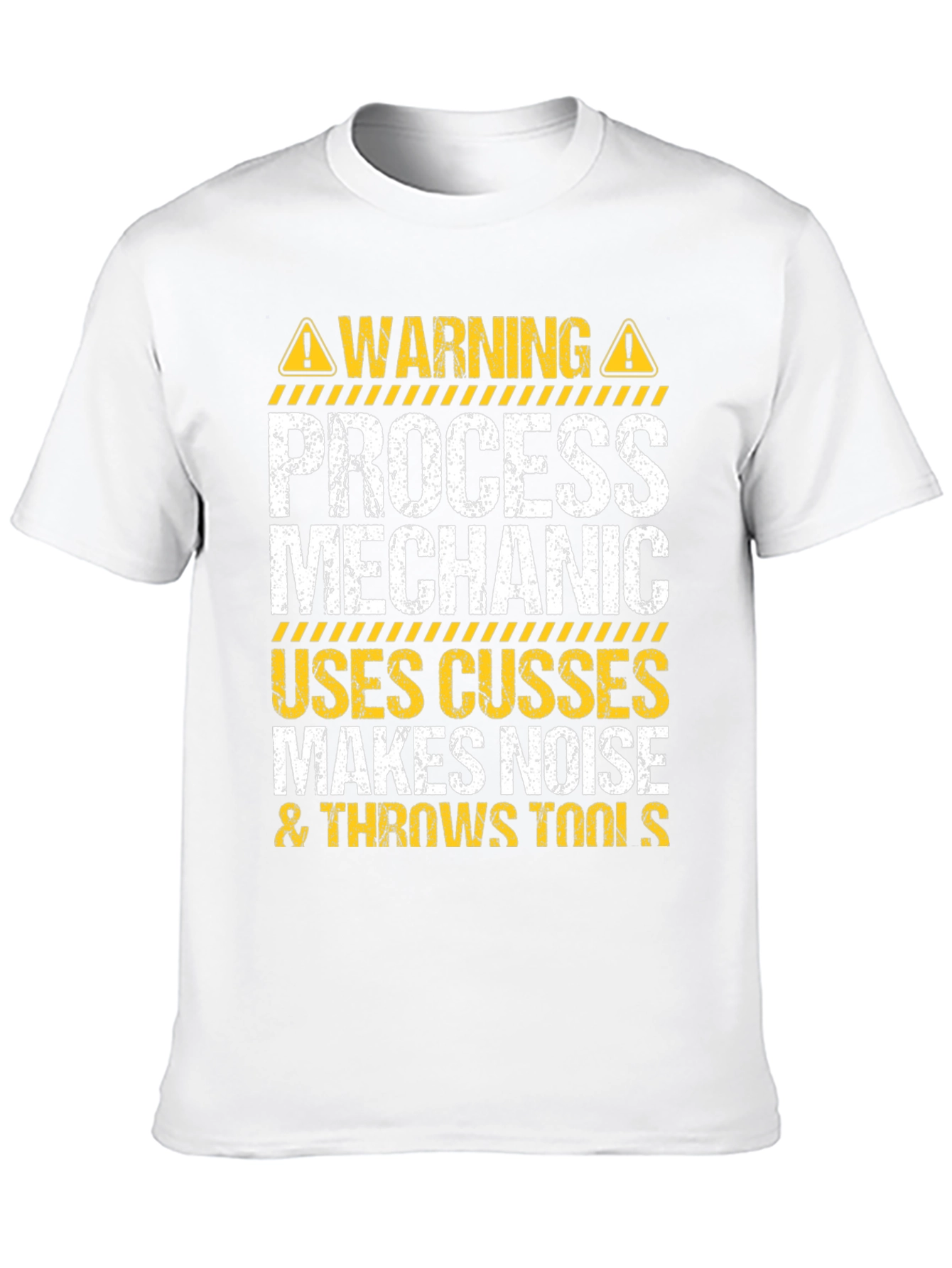 Process Mechanic Warning Graphic T-Shirt