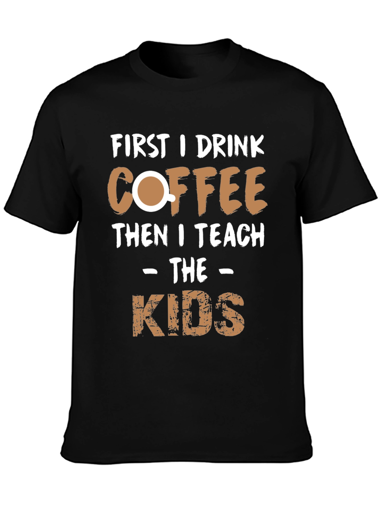 Coffee Then Kids T-Shirt