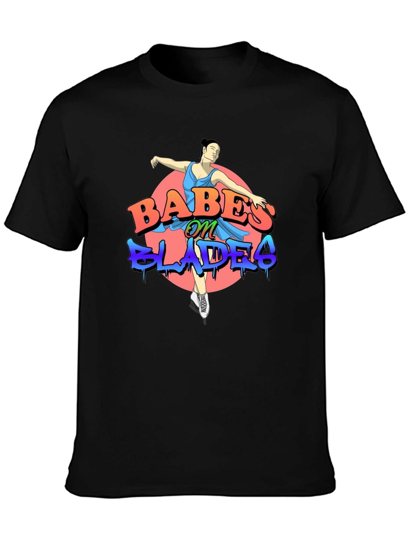 Babes on Blades Graphic T-Shirt