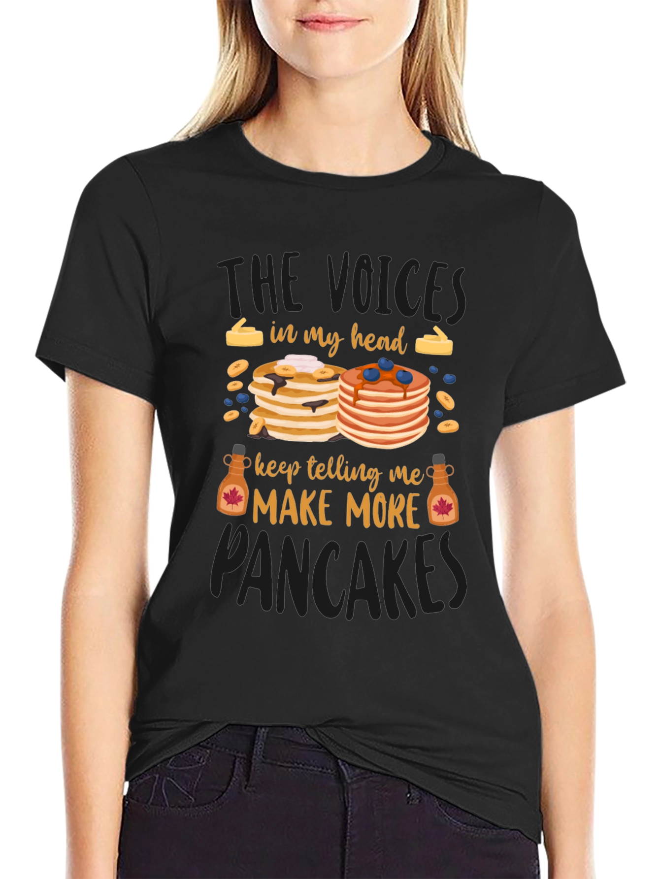 Pancake Lover T-Shirt - The Voices in My Head